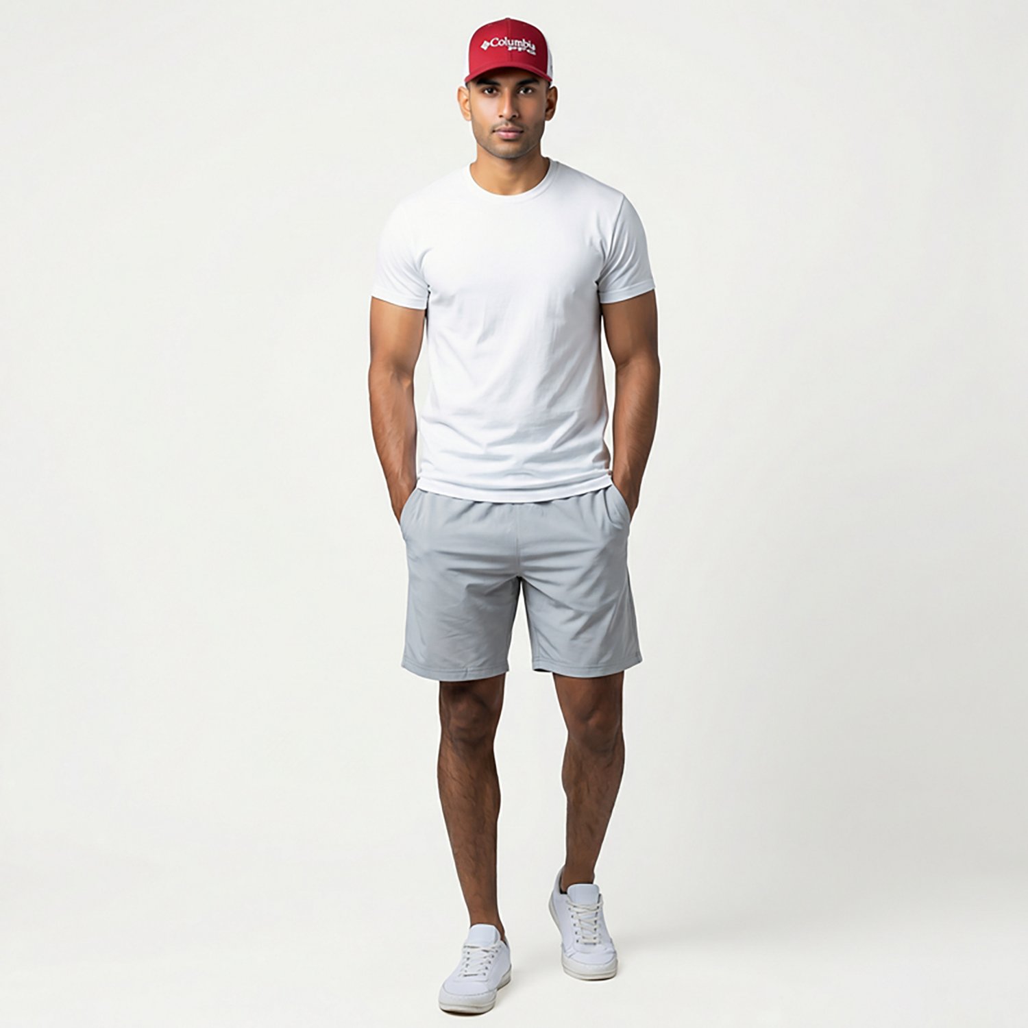 Columbia Sportswear Men's University of Arkansas PFG Mesh Ball Cap