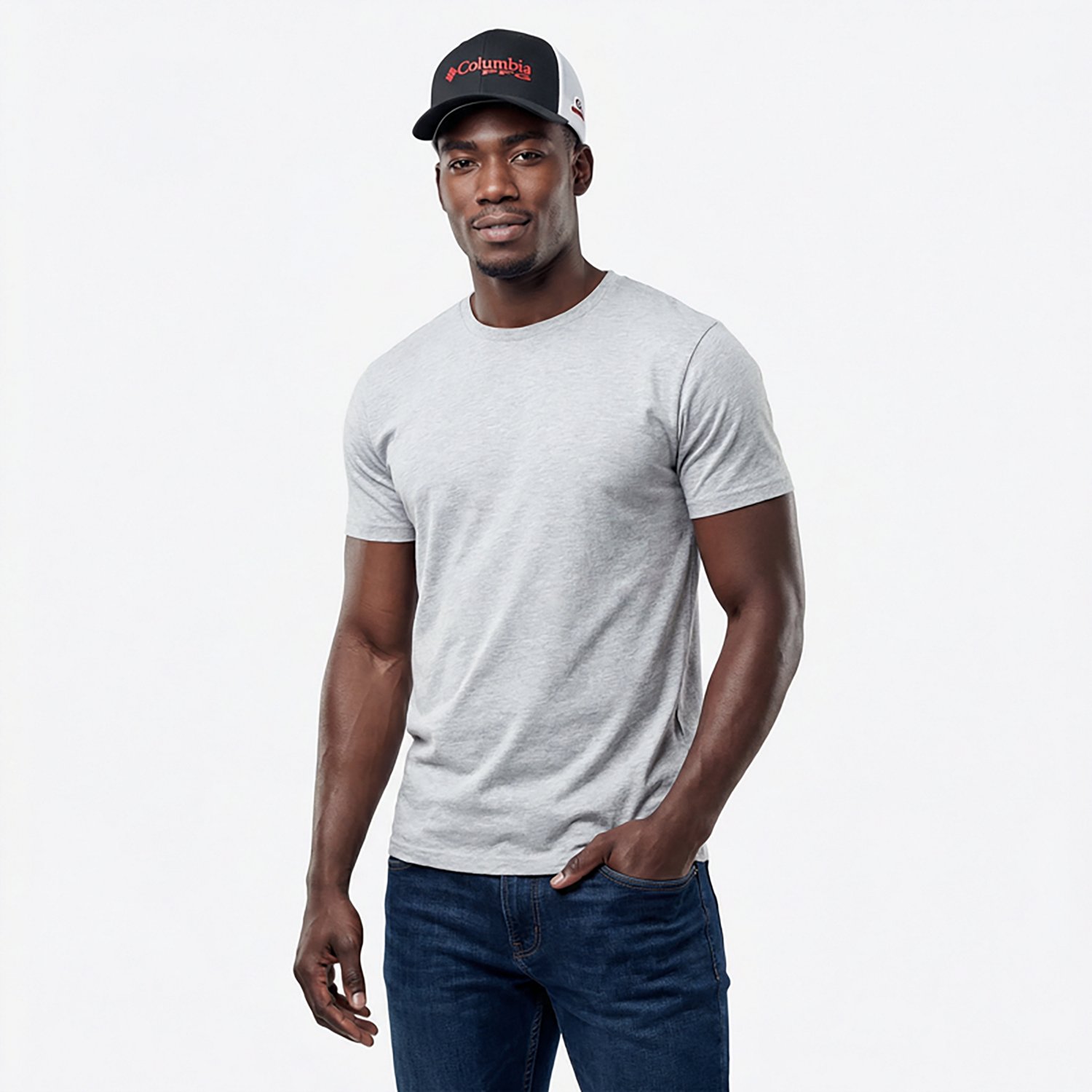 Columbia Sportswear Men's University of Georgia Collegiate PFG Mesh Ball Cap - view number 2