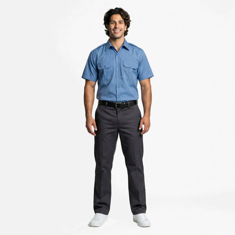 Horace Small Men's Basic Security Work Shirt