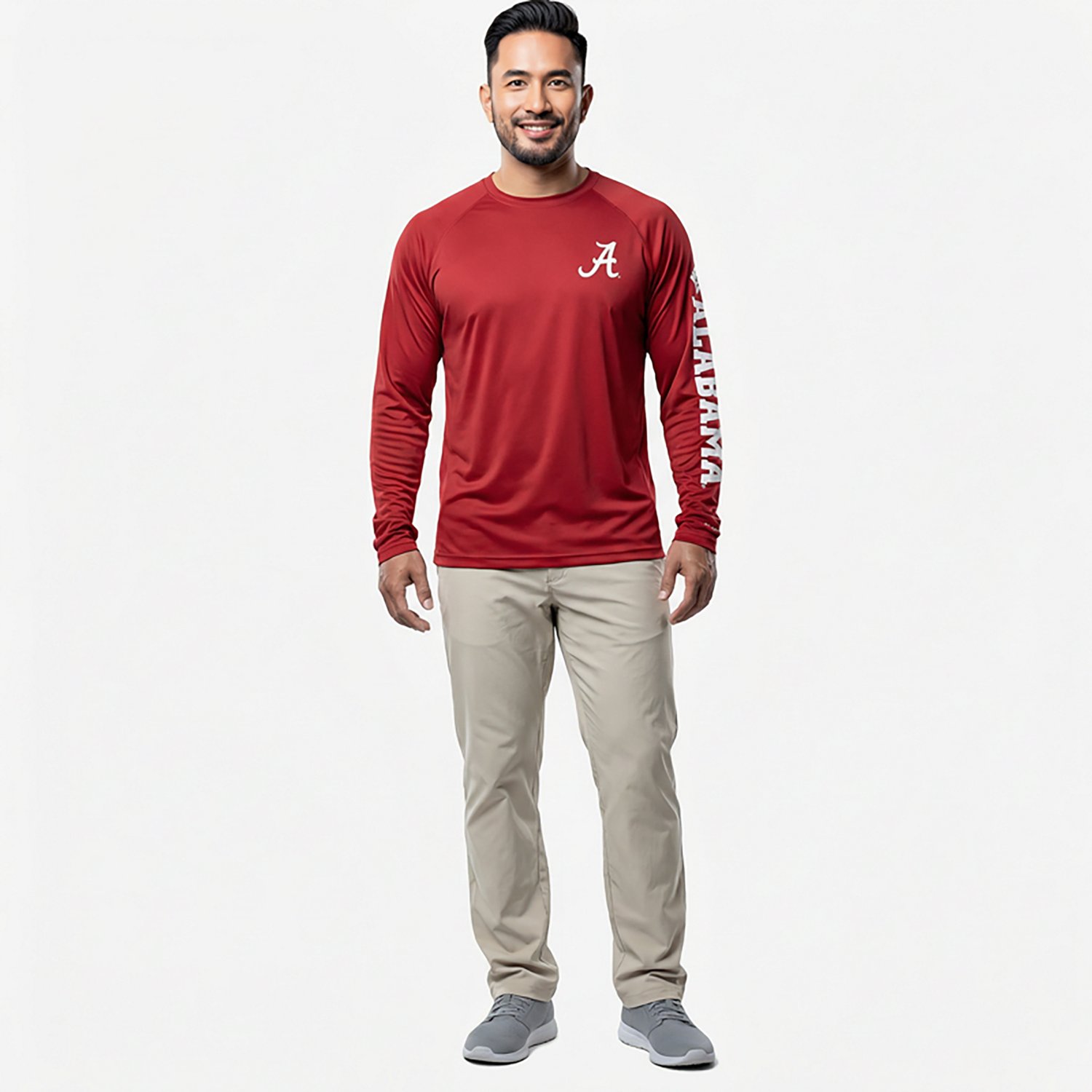 Columbia Sportswear Men's University of Alabama Terminal Tackle Shirt - view number 6