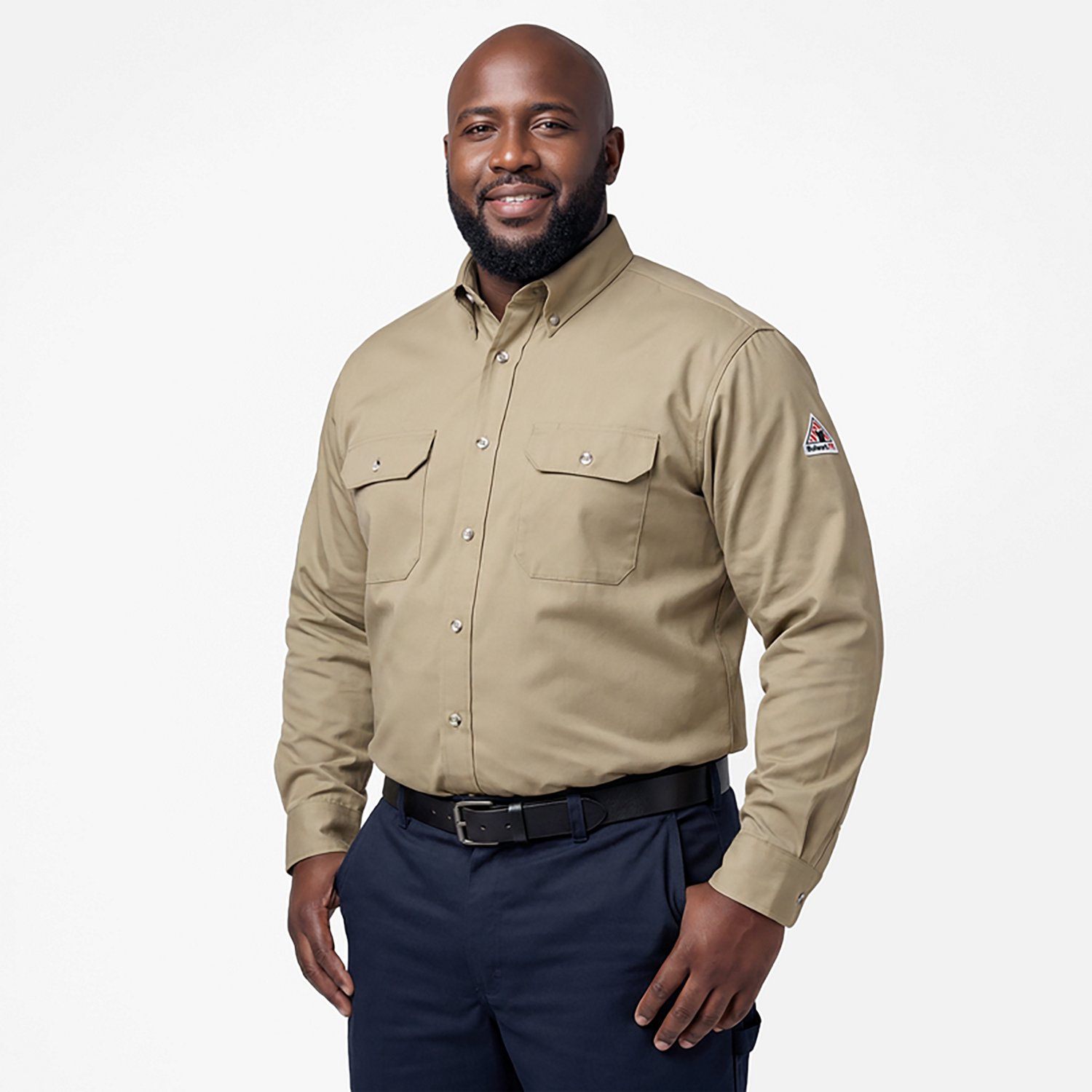 Bulwark Men's EXCEL Flame Resistant  ComforTouch Dress Uniform Shirt - view number 2