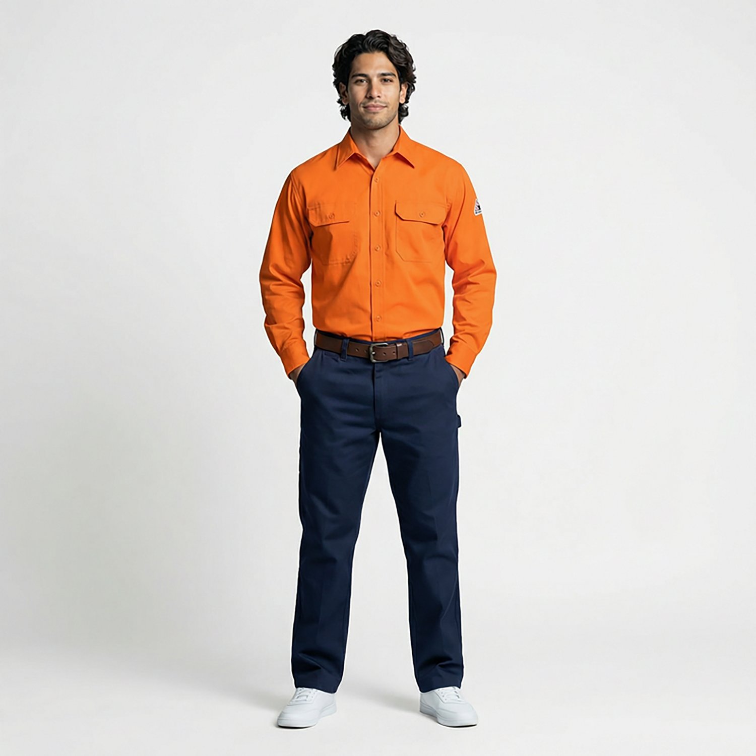 Bulwark Men's EXCEL Flame Resistant ComforTouch Uniform Shirt