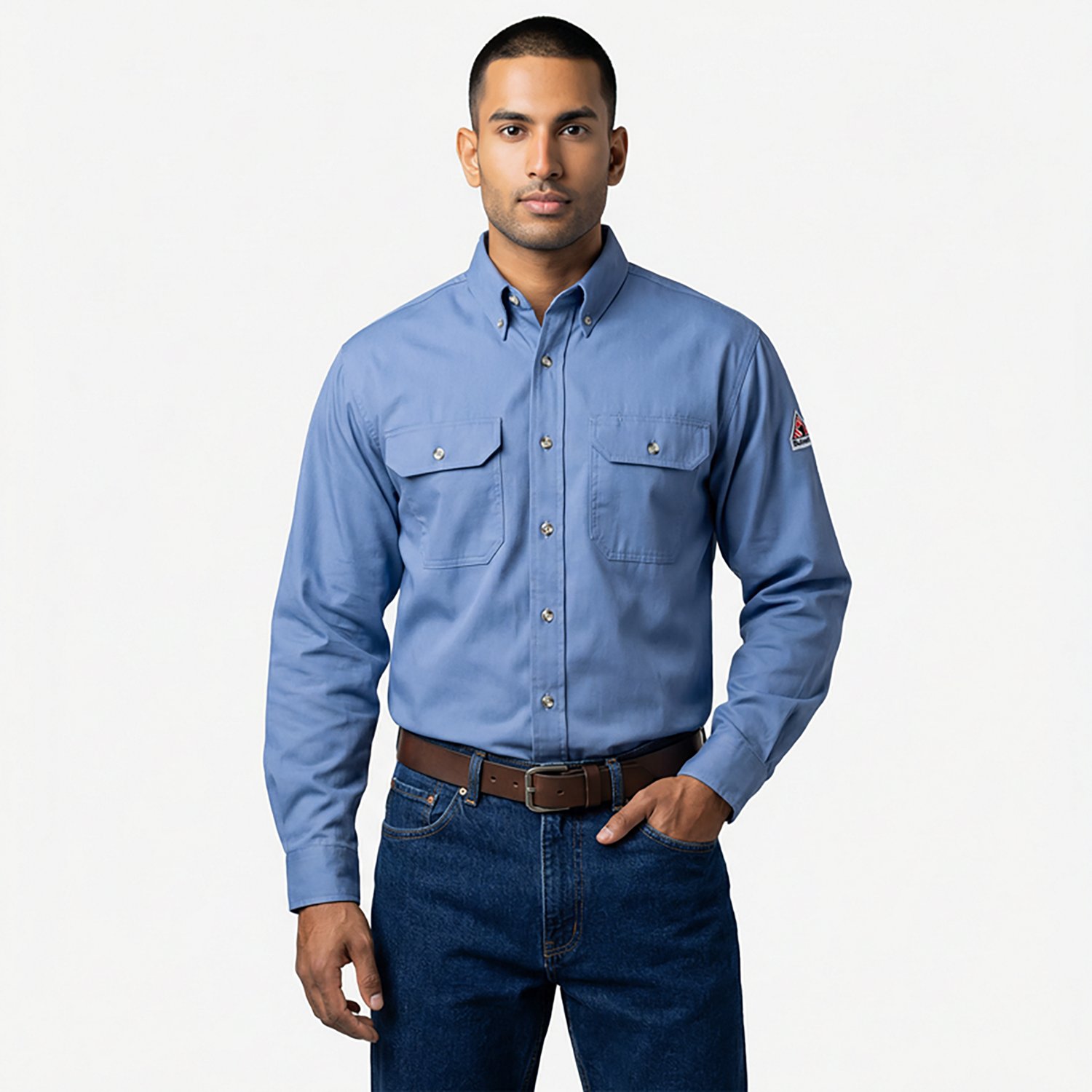 Bulwark Men's CoolTouch 2 Dress Uniform Long Sleeve Work Shirt - view number 2
