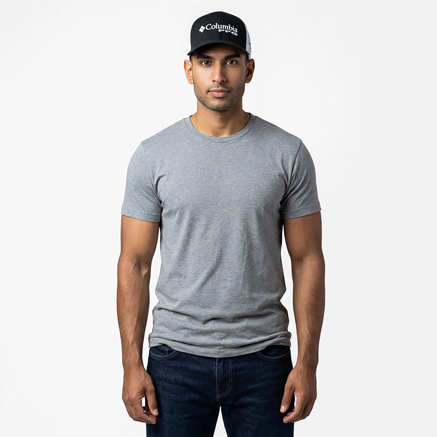 Columbia Sportswear Men's University of Arkansas PFG Mesh Snap Back Ball Cap