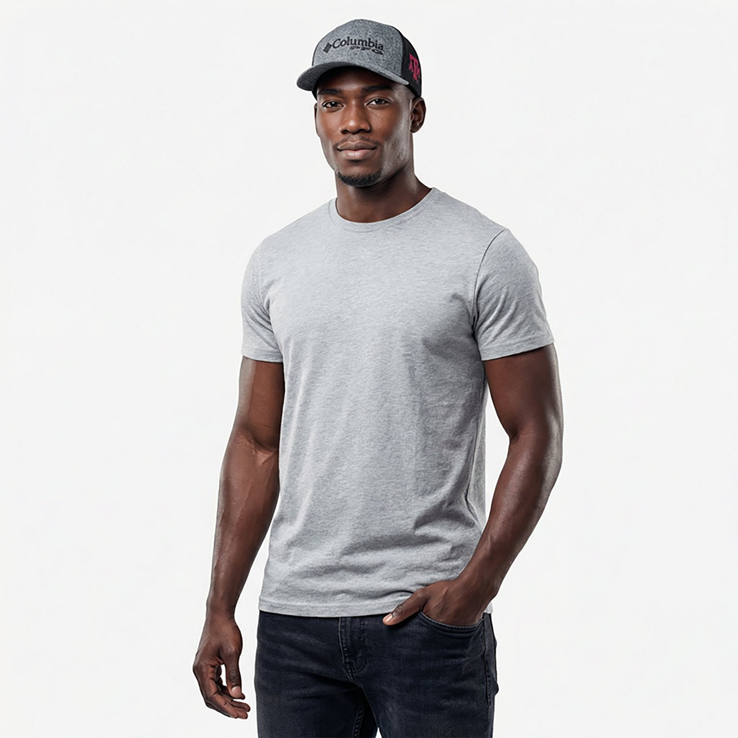 Columbia Sportswear Men's Texas A&M University PFG Mesh Snap Back Ball Cap - view number 4