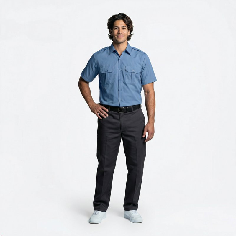Horace Small Men's Basic Security Work Shirt