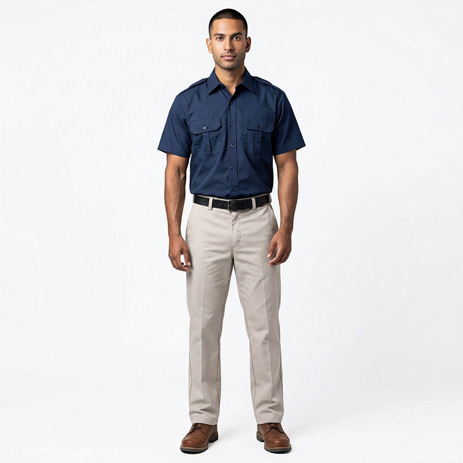 Horace Small Men's Basic Security Work Shirt