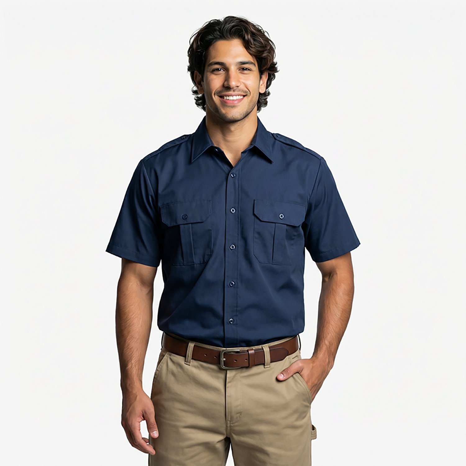 Horace Small Men's Basic Security Work Shirt - view number 2
