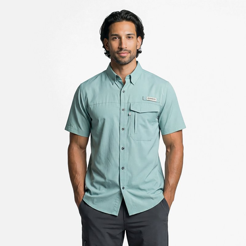 Magellan Outdoors Men's Caddo Lake Button Down Fishing Shirt
