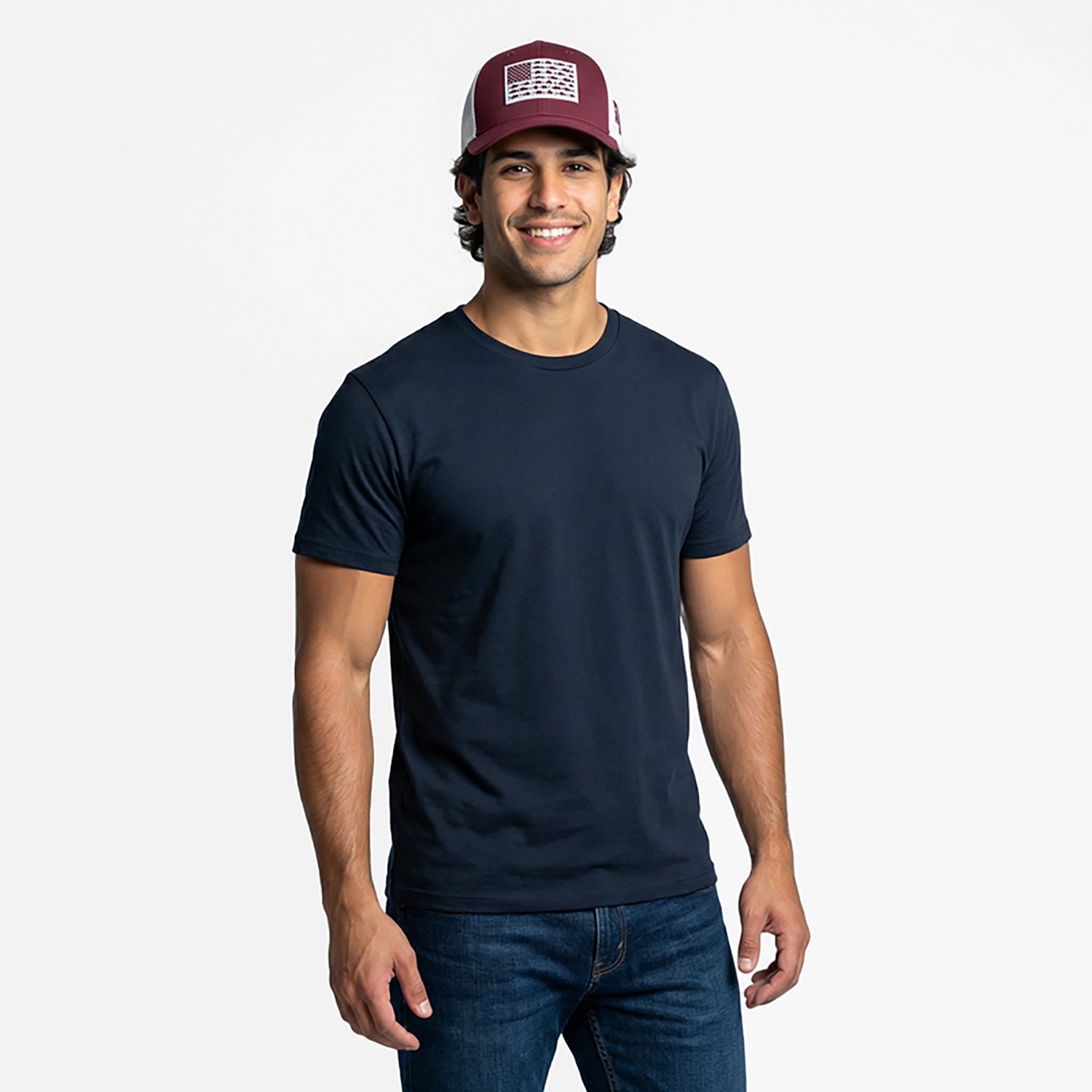 Columbia Sportswear Men's Texas A&M University Mesh Fish Flag Ball Cap - view number 2