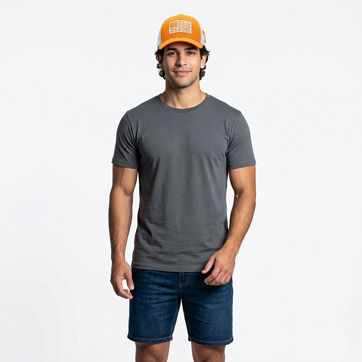 Columbia Sportswear Men's University of Tennessee Mesh Fish Flag Ball Cap - view number 2