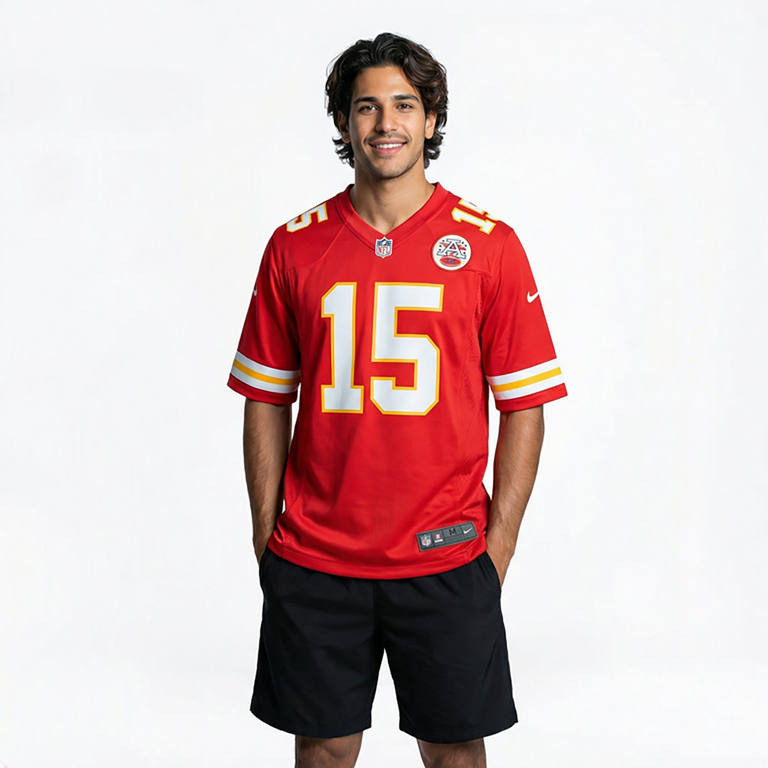 Nike Men's Kansas City Chiefs Patrick Mahomes II Game Jersey - view number 2