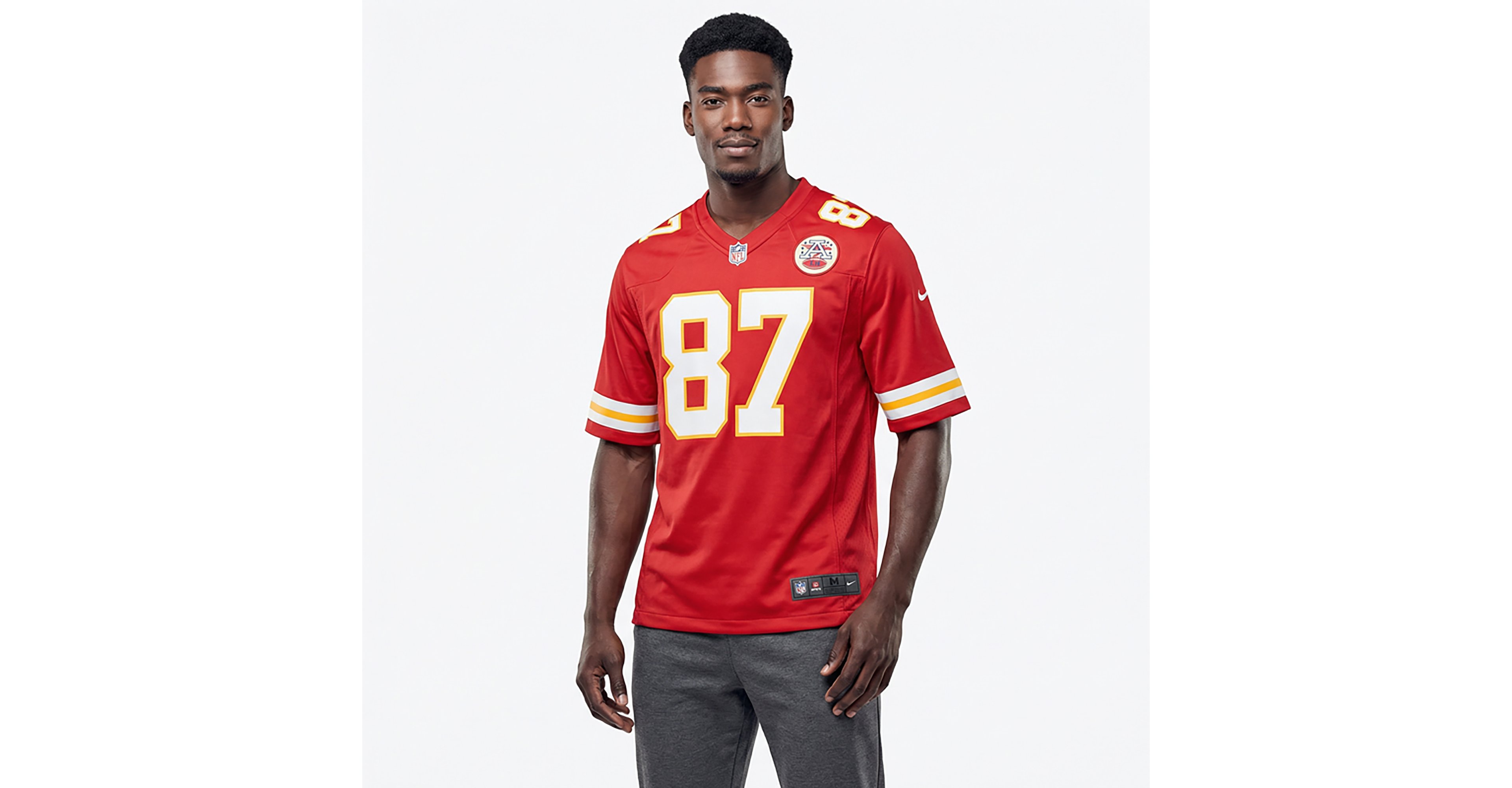 Nike Men's Kansas City Chiefs Travis Kelce Game Jersey