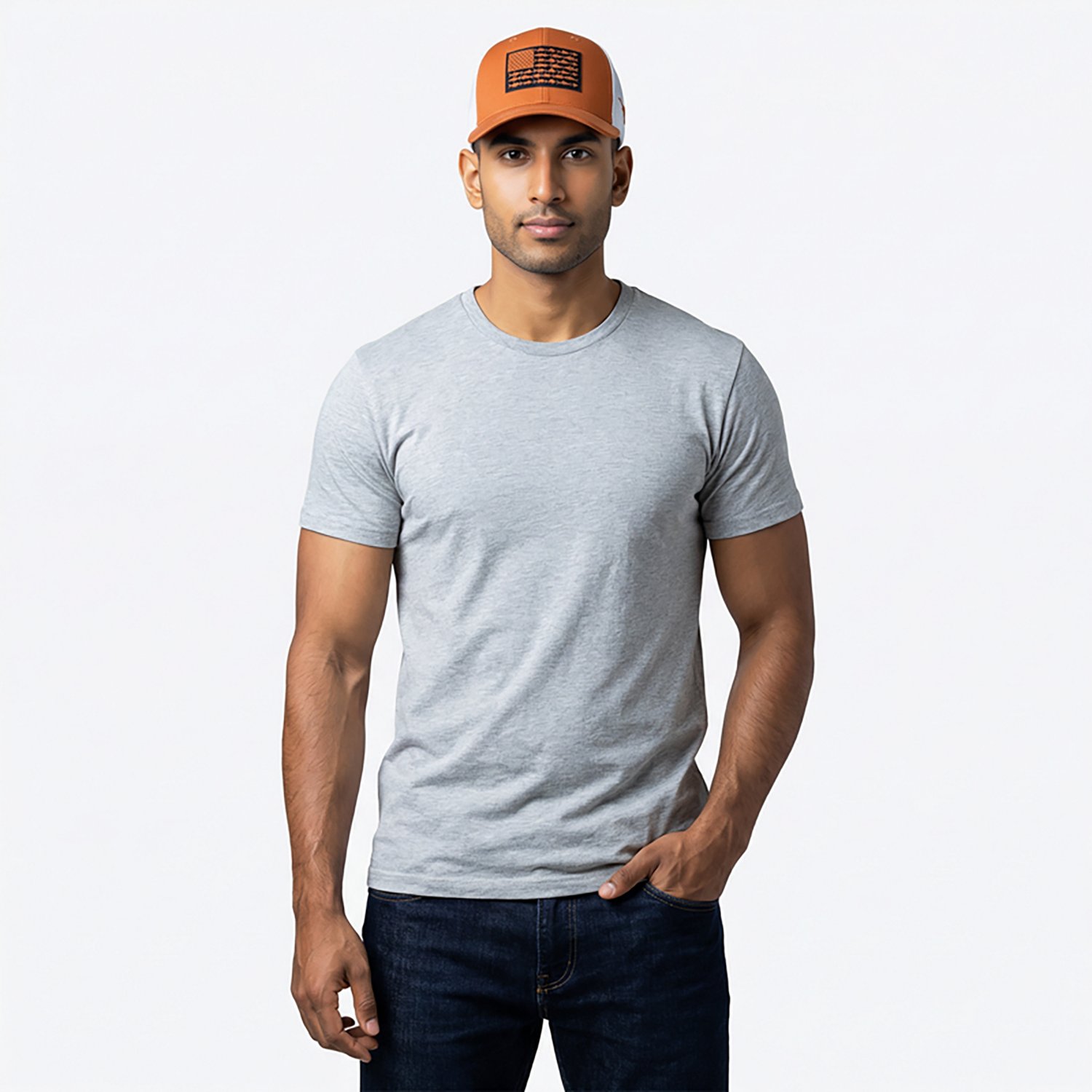 Columbia Sportswear Men's University of Texas Mesh Fish Flag Ball Cap - view number 2