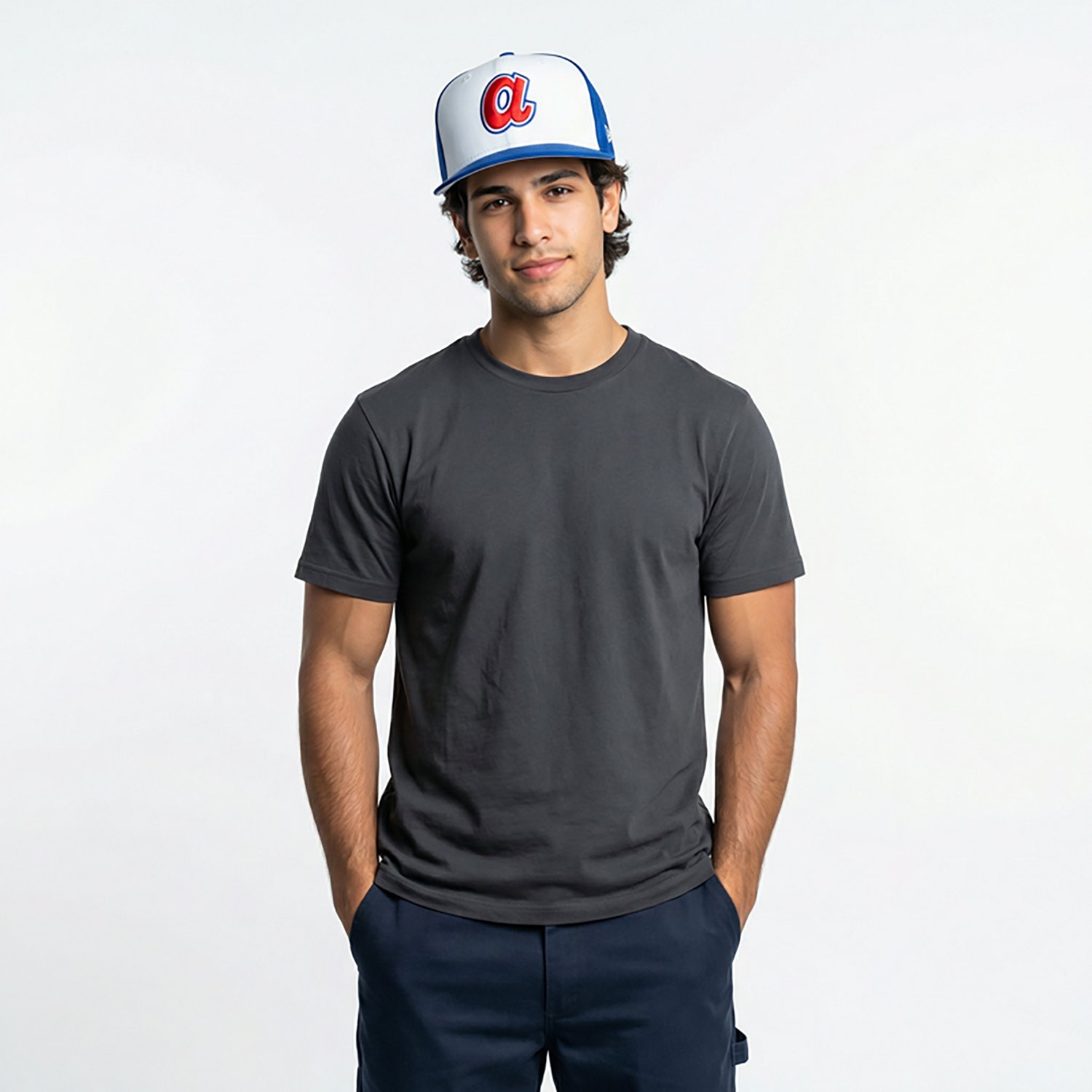 New Era Men's Atlanta Braves 1972 Cooperstown 59FIFTY Fitted Cap - view number 2