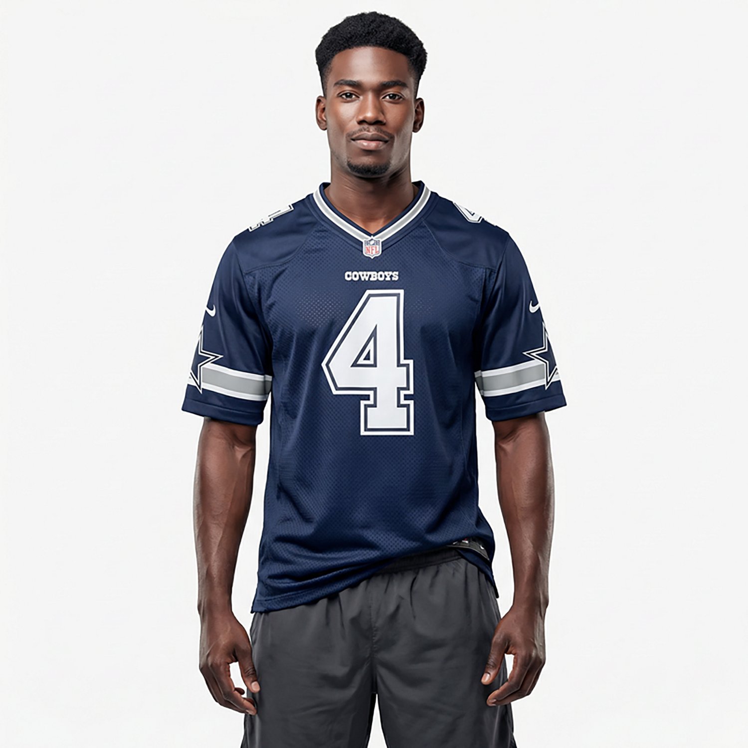 Nike Men's Dallas Cowboys Dak Prescott #4 Game Jersey - view number 2
