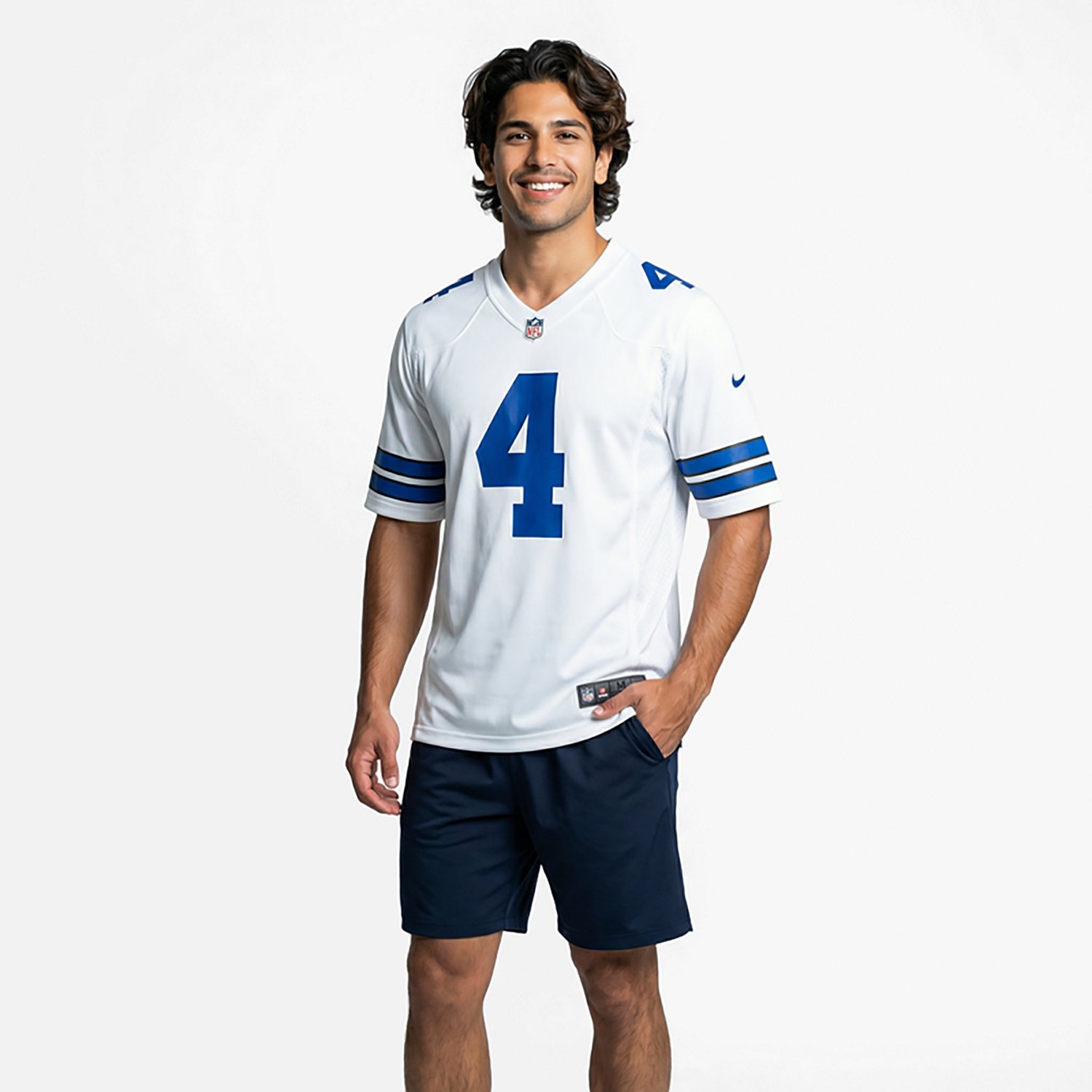 Nike Men's Dallas Cowboys Dak Prescott #4 Game Jersey - view number 2