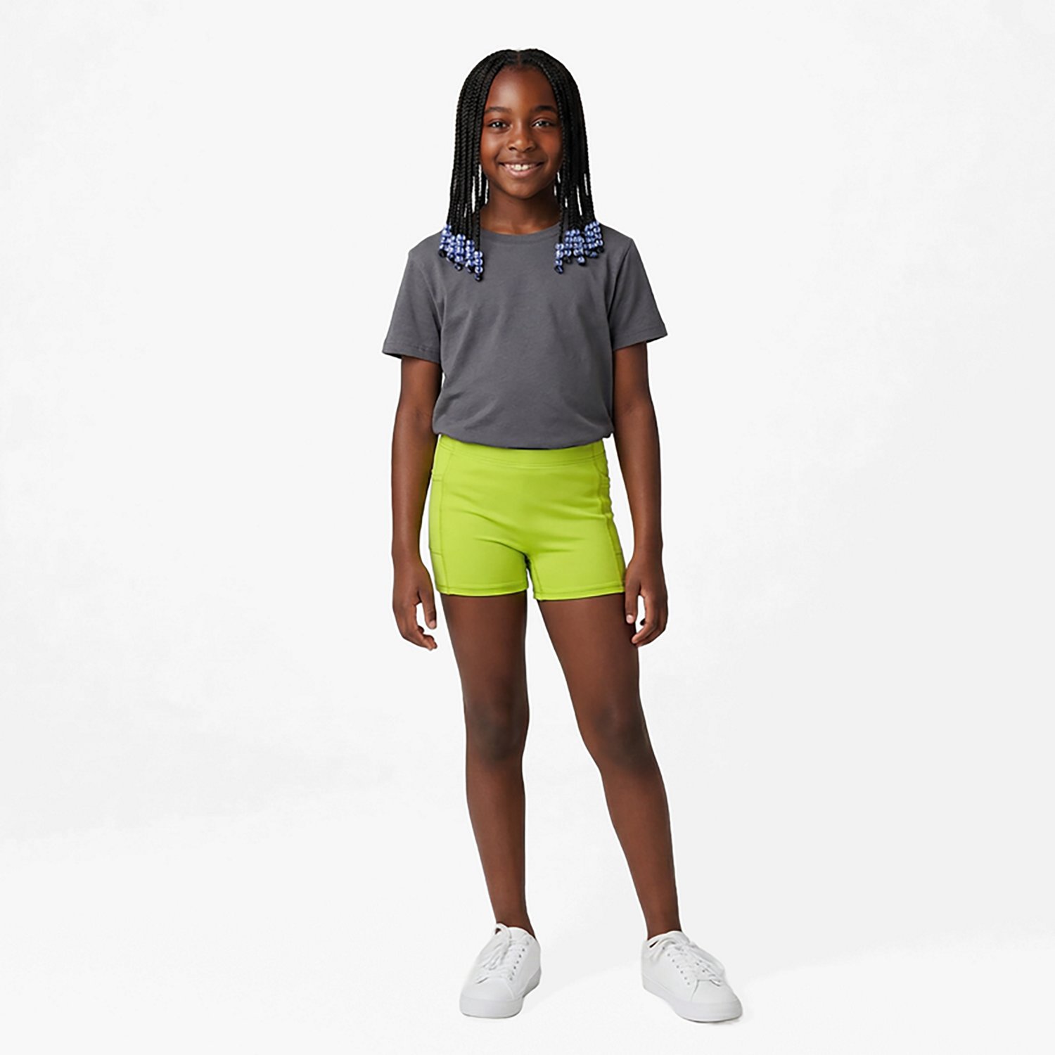 BCG Girls' Volley Training Shorts 4 in