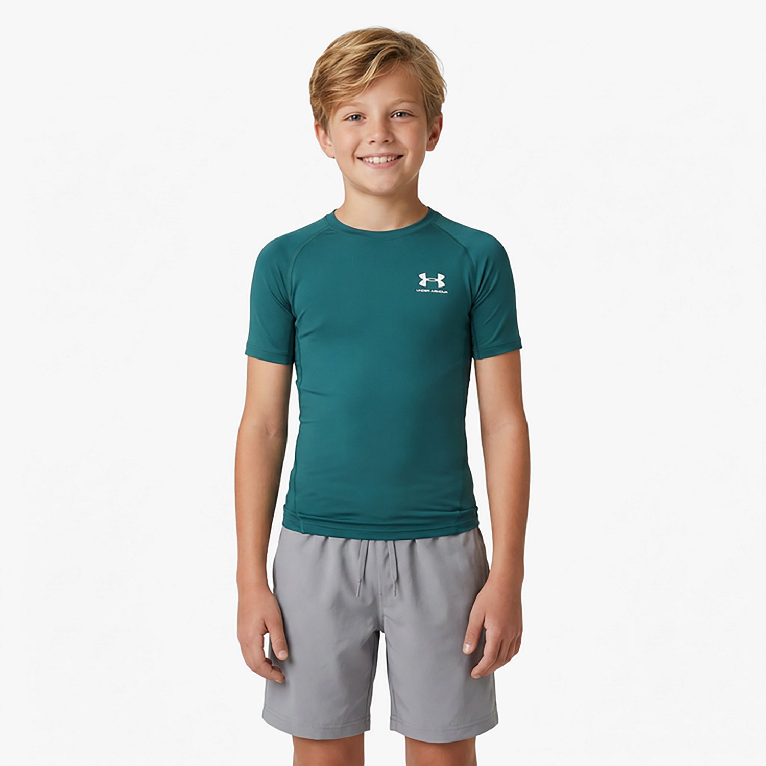 Under Armour Boys' HeatGear T-shirt - view number 2