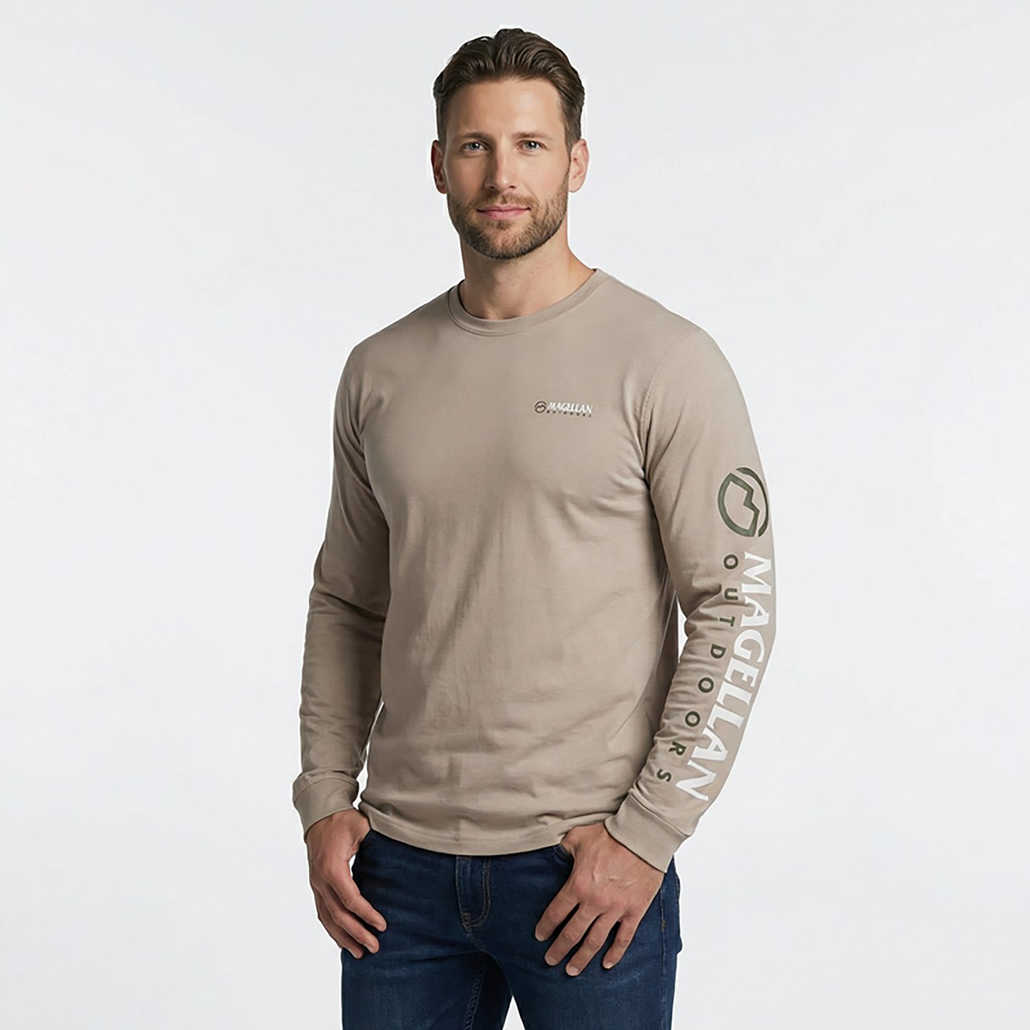 Magellan Outdoors Men's Grotto Falls Long Sleeve T-shirt - view number 2