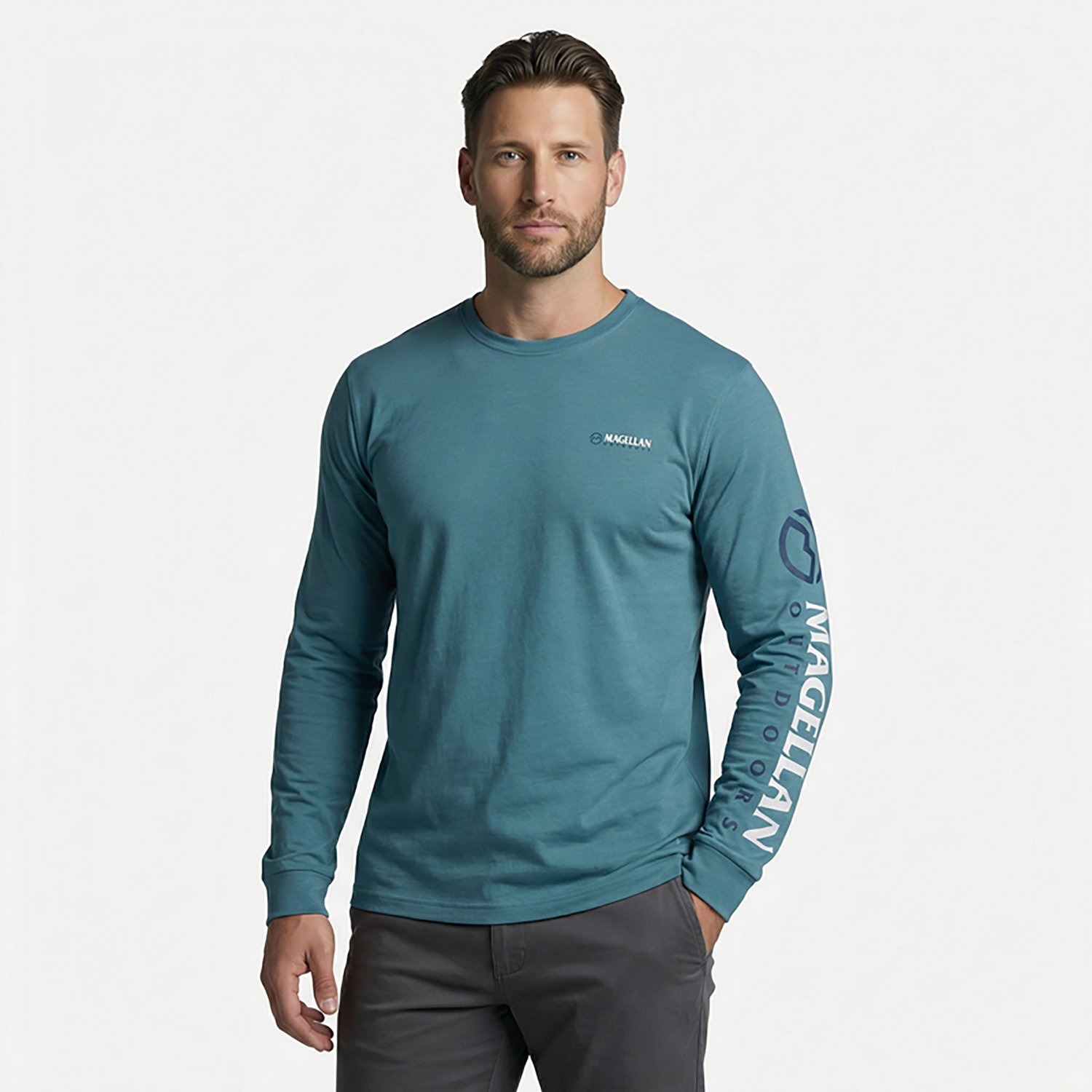 Magellan Outdoors Men's Grotto Falls Long Sleeve T-shirt