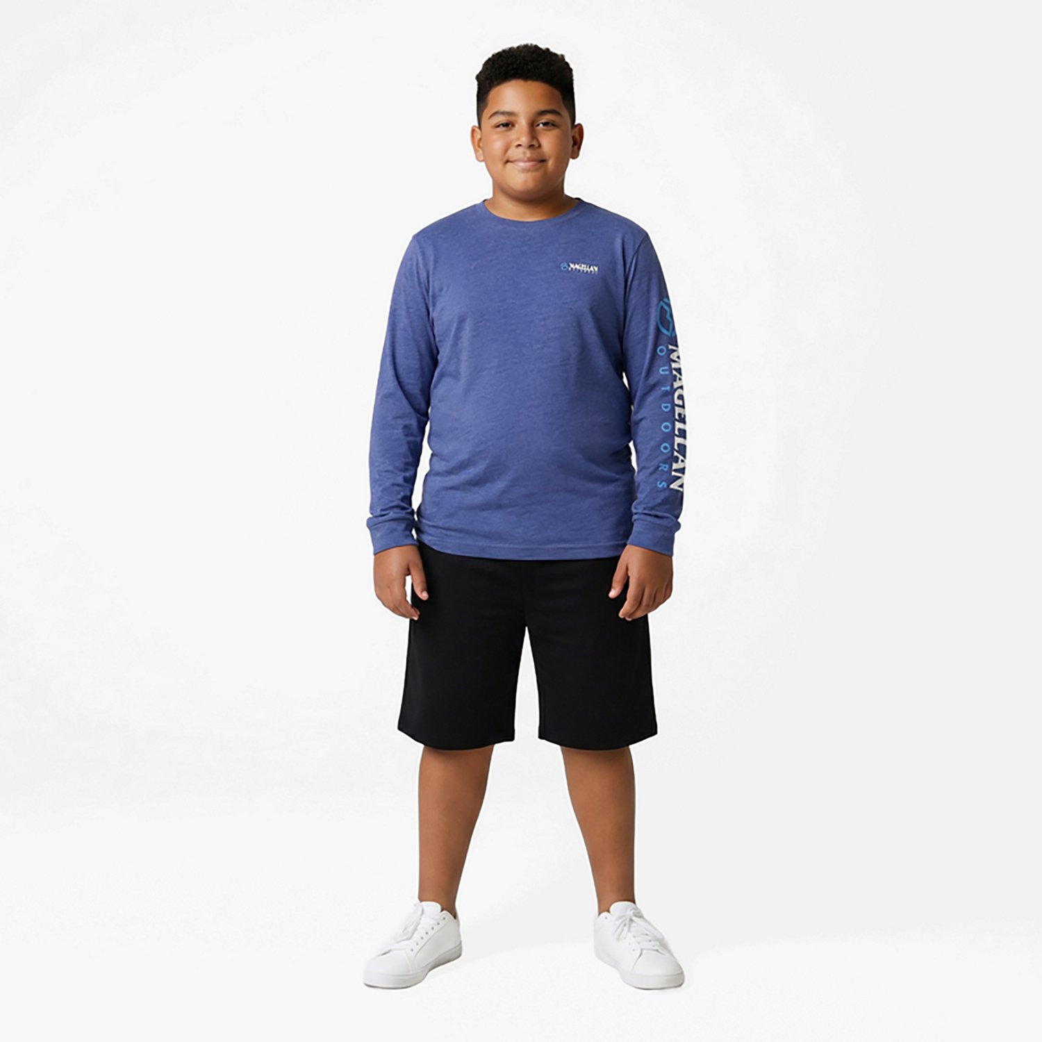 Magellan Outdoors Boys' Grotto Falls Long Sleeve T-shirt