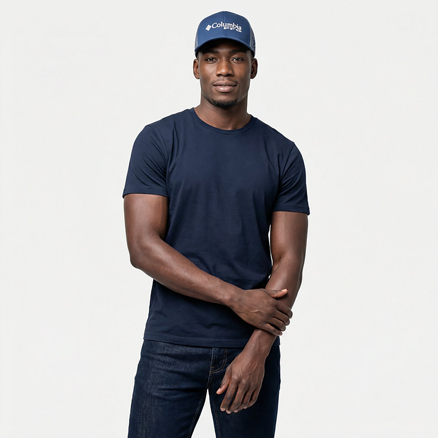 Columbia Sportswear Men's Dallas Cowboys PFG Mesh Snapback Ball Cap - view number 2