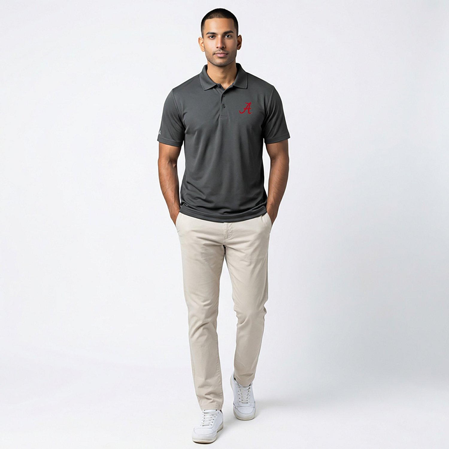 Antigua Men's University of Alabama Legacy Pique Polo Shirt                                                                      - view number 2