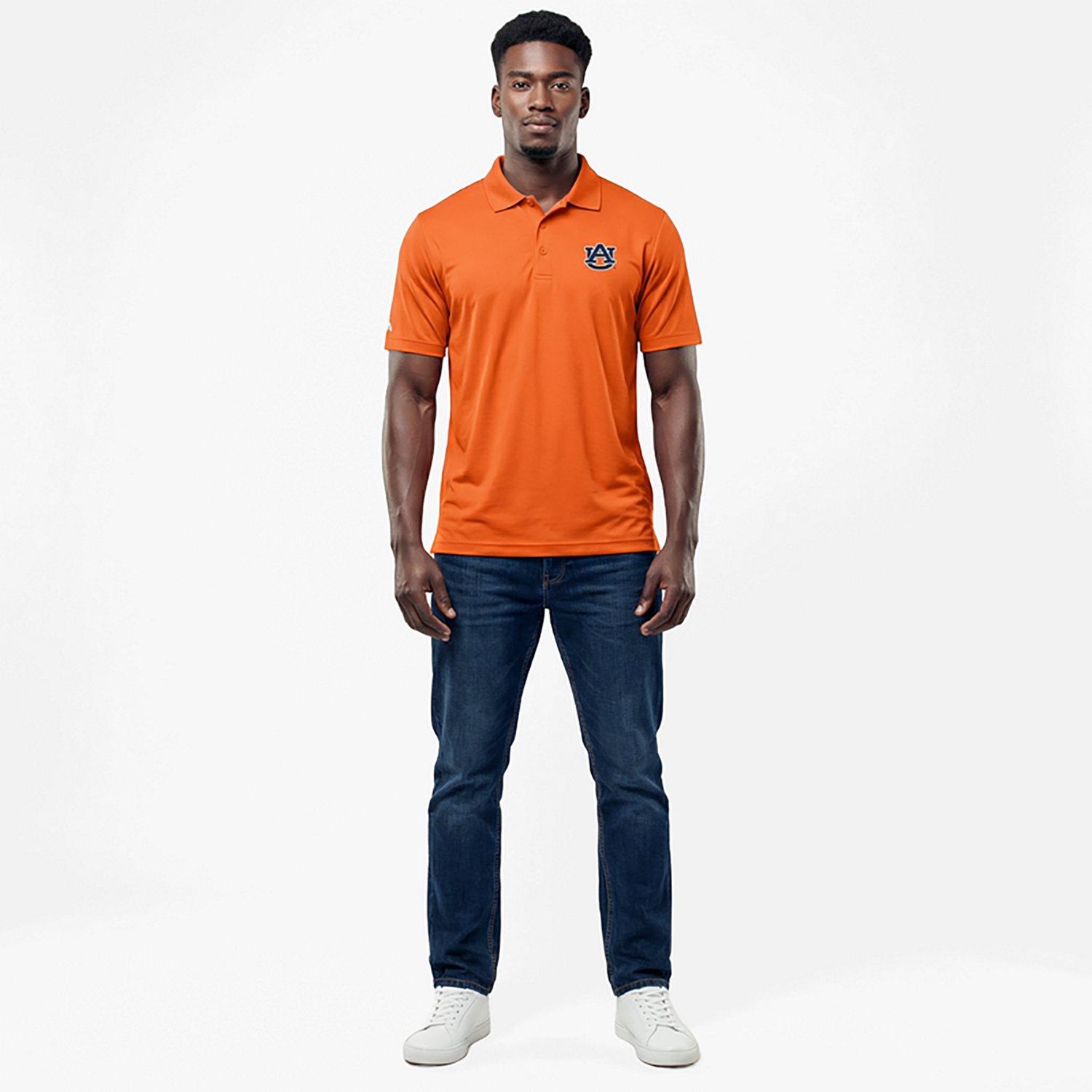Antigua Men's Auburn University Legacy Pique Polo Shirt                                                                          - view number 2