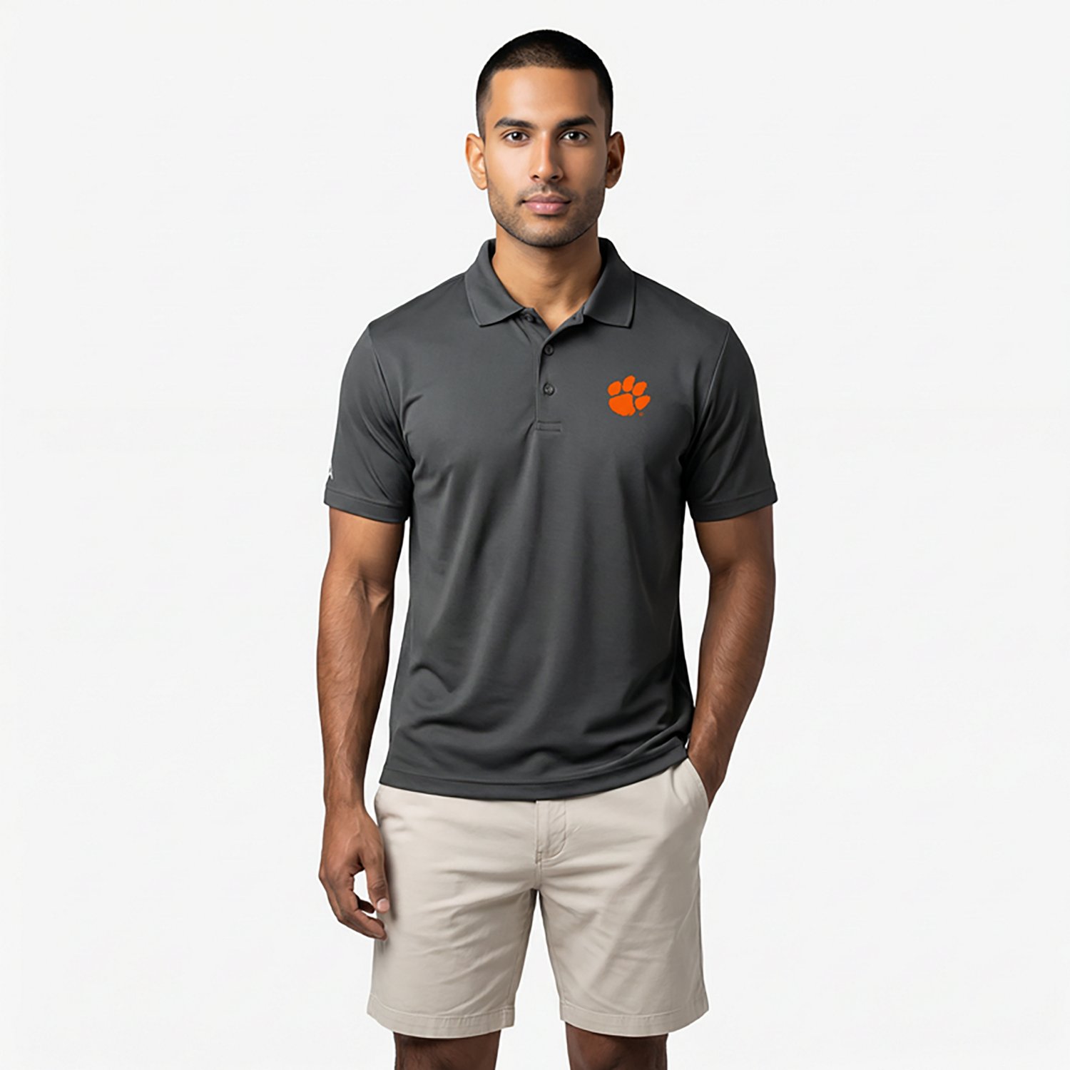 Antigua Men's Clemson University Legacy Pique Polo Shirt                                                                         - view number 3