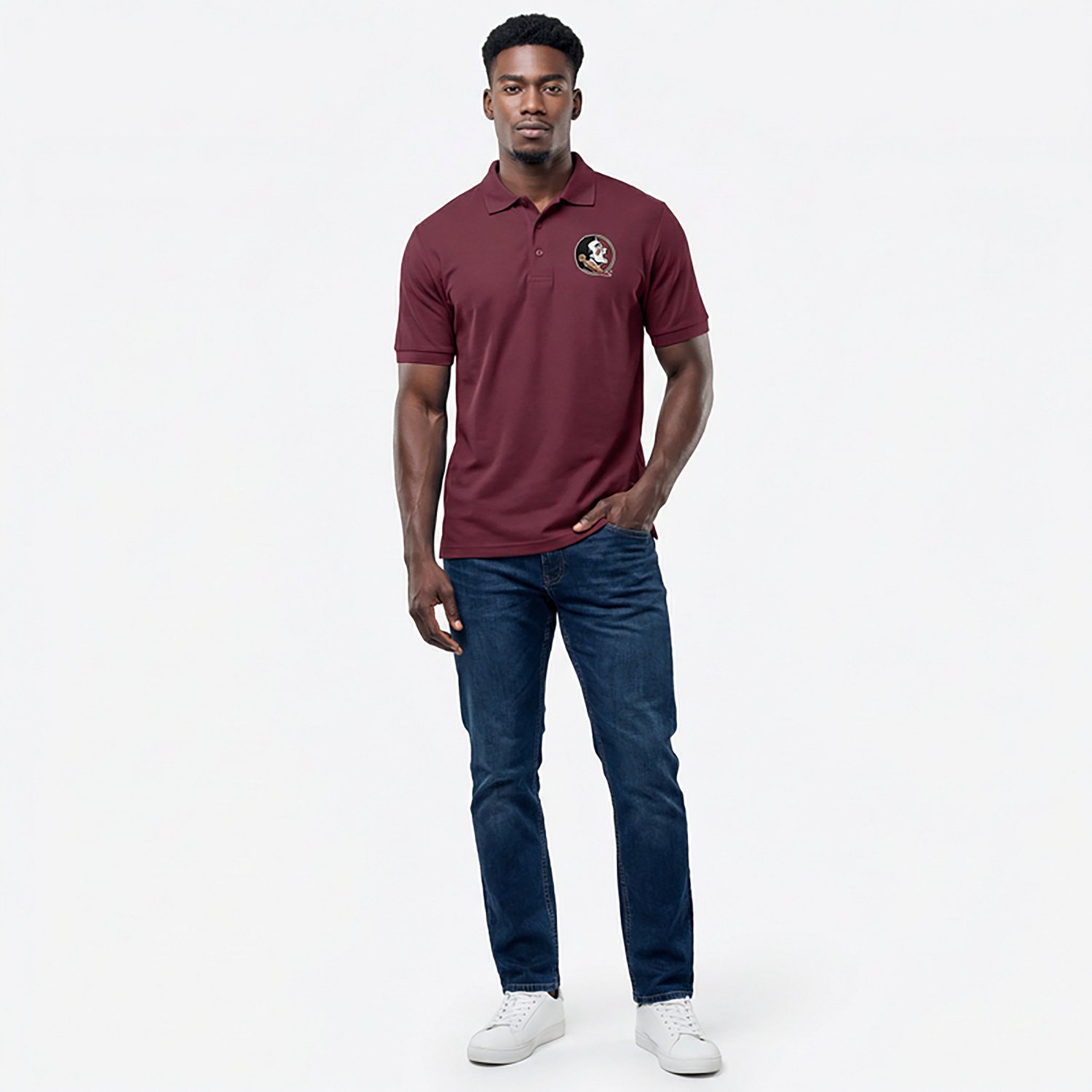 Antigua Men's Florida State University Legacy Pique Polo Shirt                                                                   - view number 2
