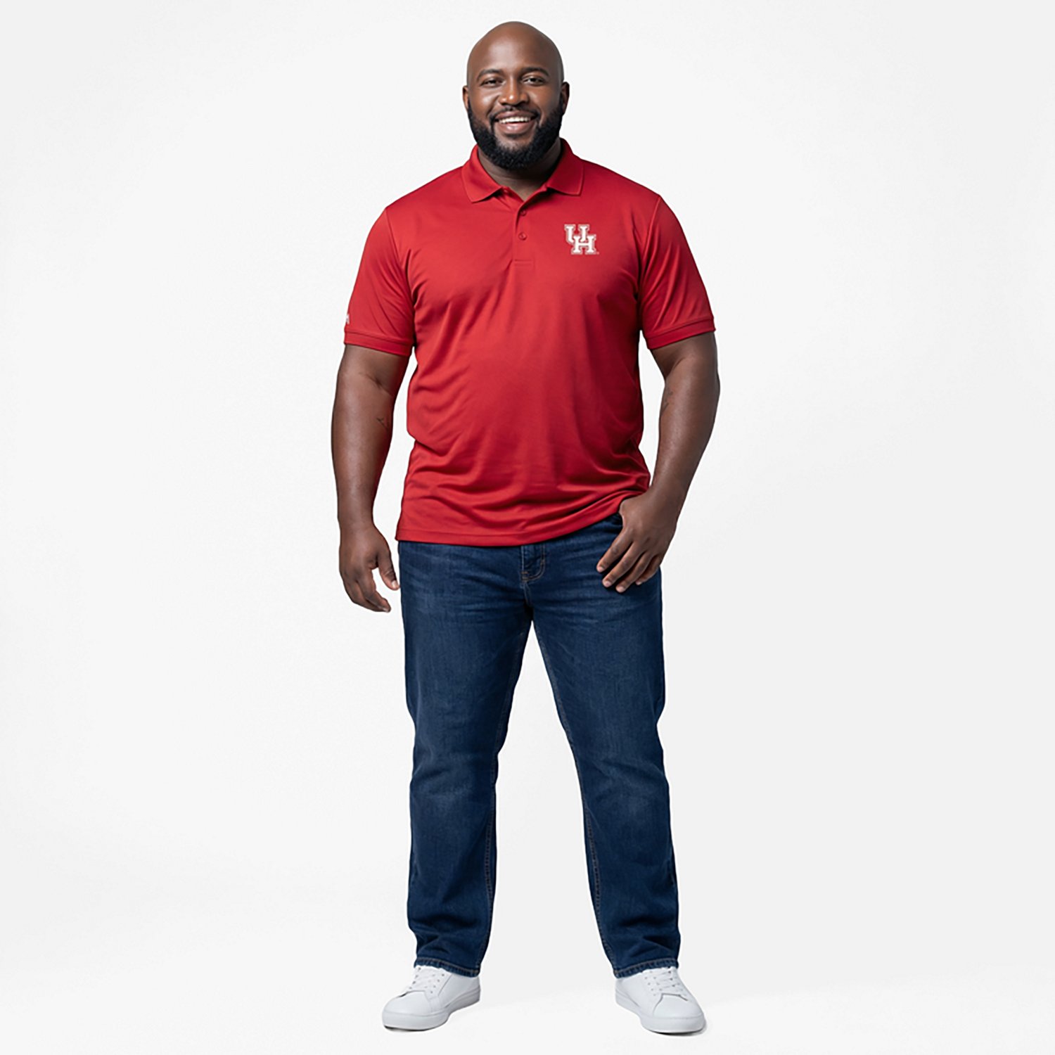 Antigua Men's University of Houston Legacy Pique Polo Shirt - view number 2