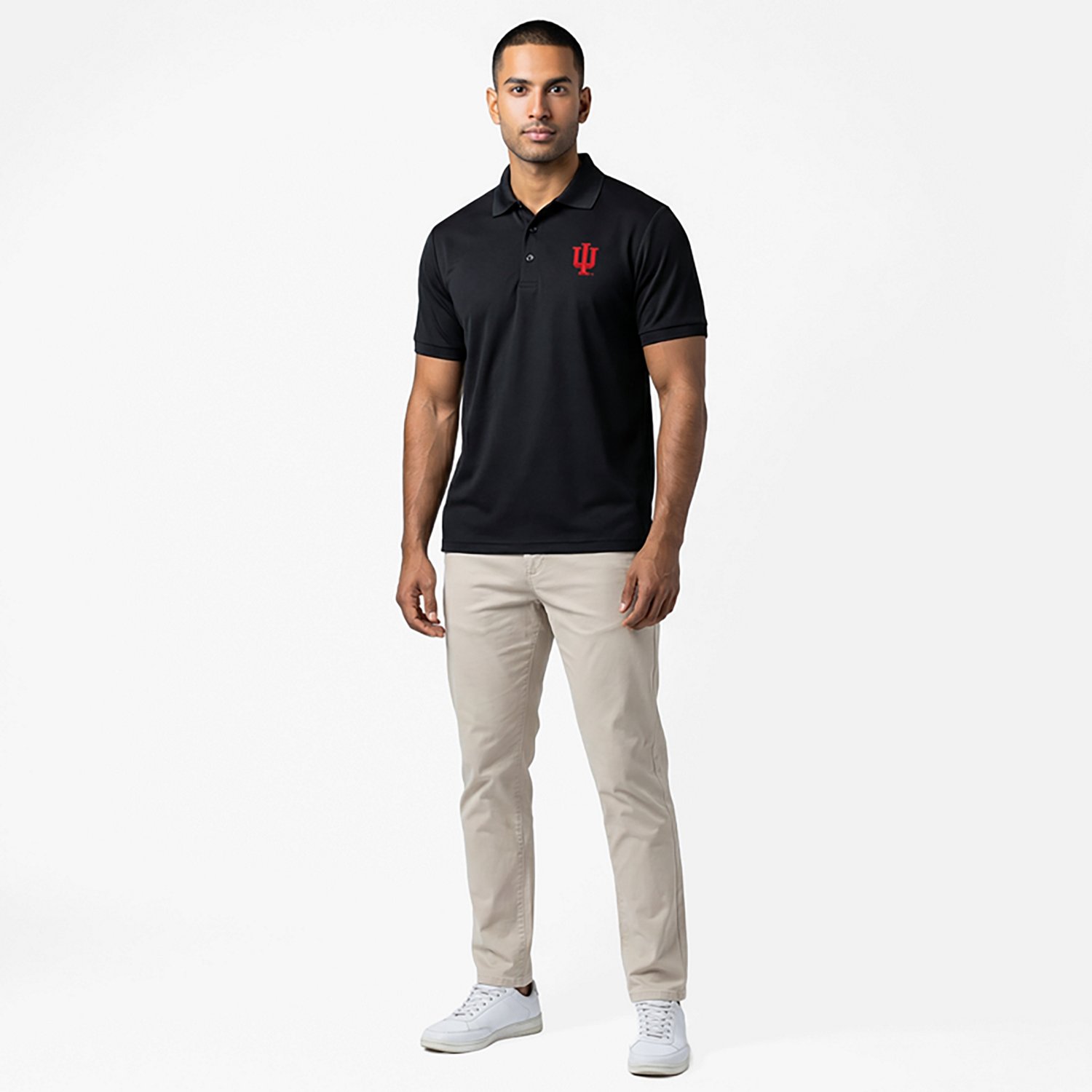 Antigua Men's Indiana University Legacy Pique Polo Shirt - view number 2