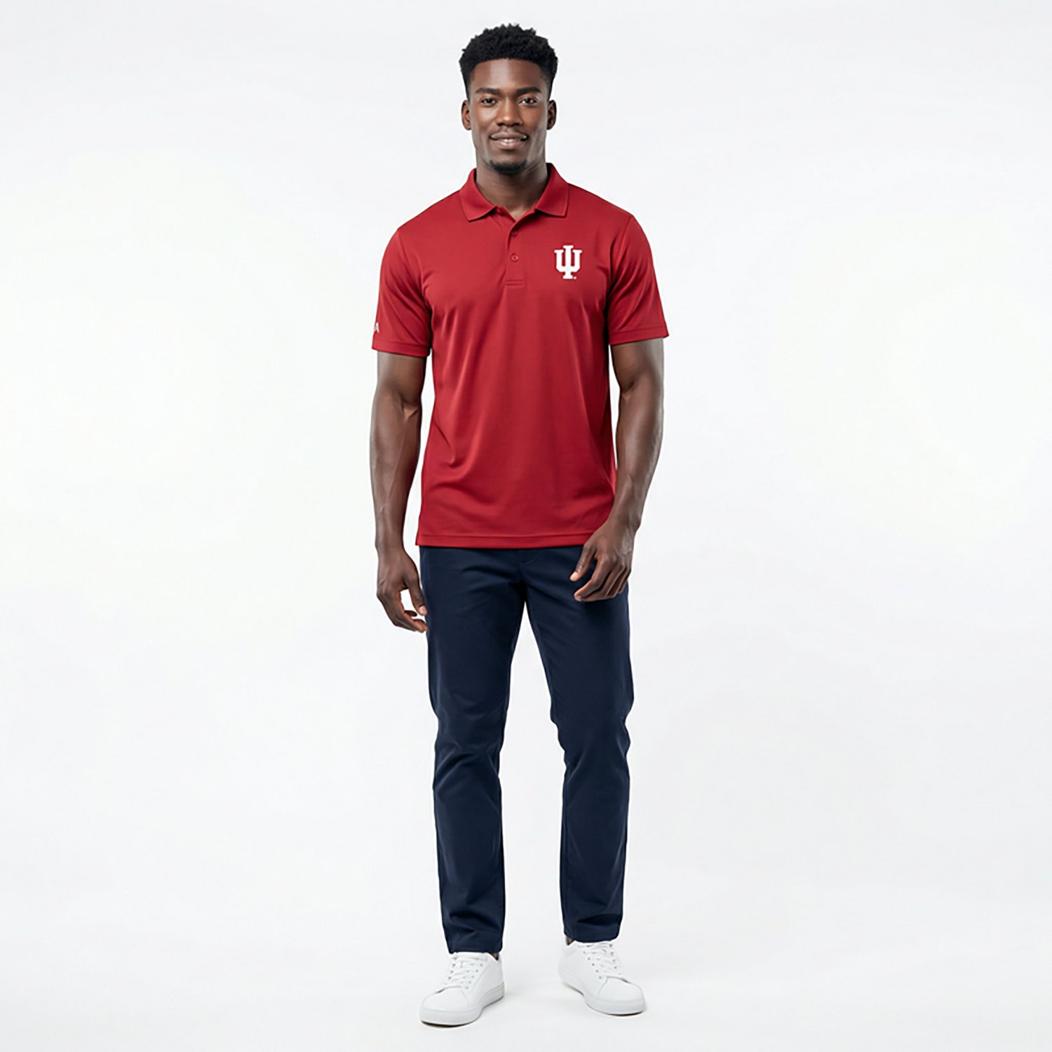 Antigua Men's Indiana University Legacy Pique Polo Shirt - view number 2