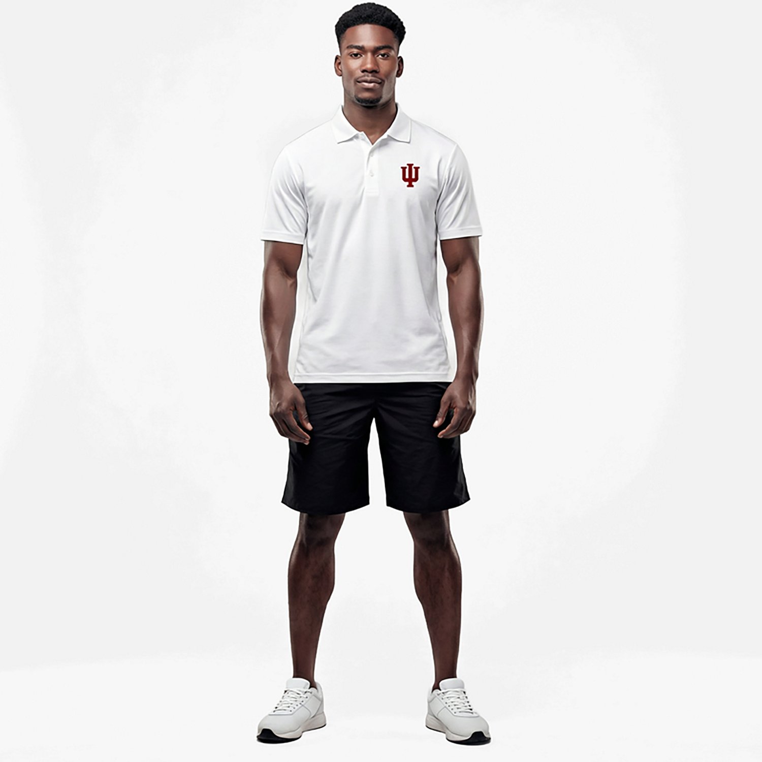 Antigua Men's Indiana University Legacy Pique Polo Shirt