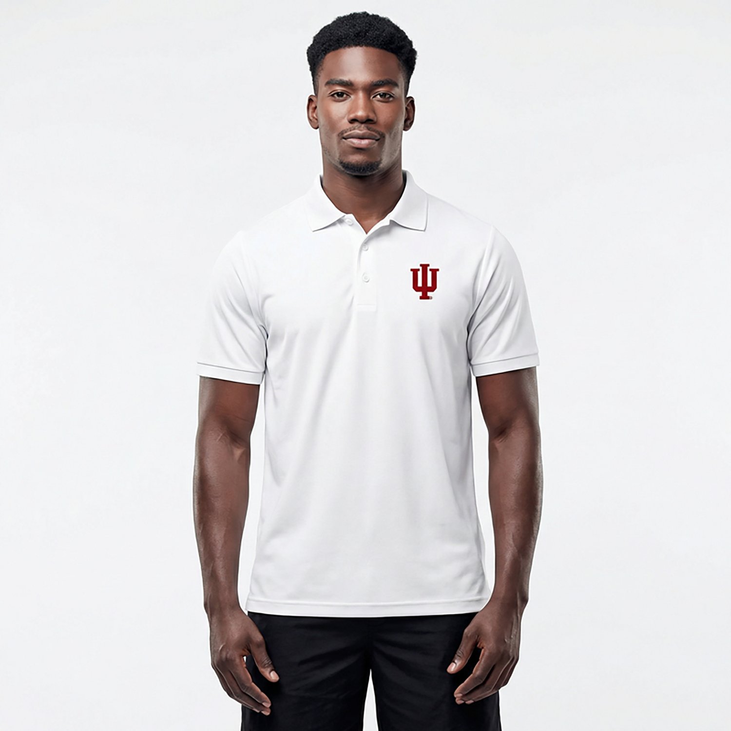 Antigua Men's Indiana University Legacy Pique Polo Shirt - view number 2