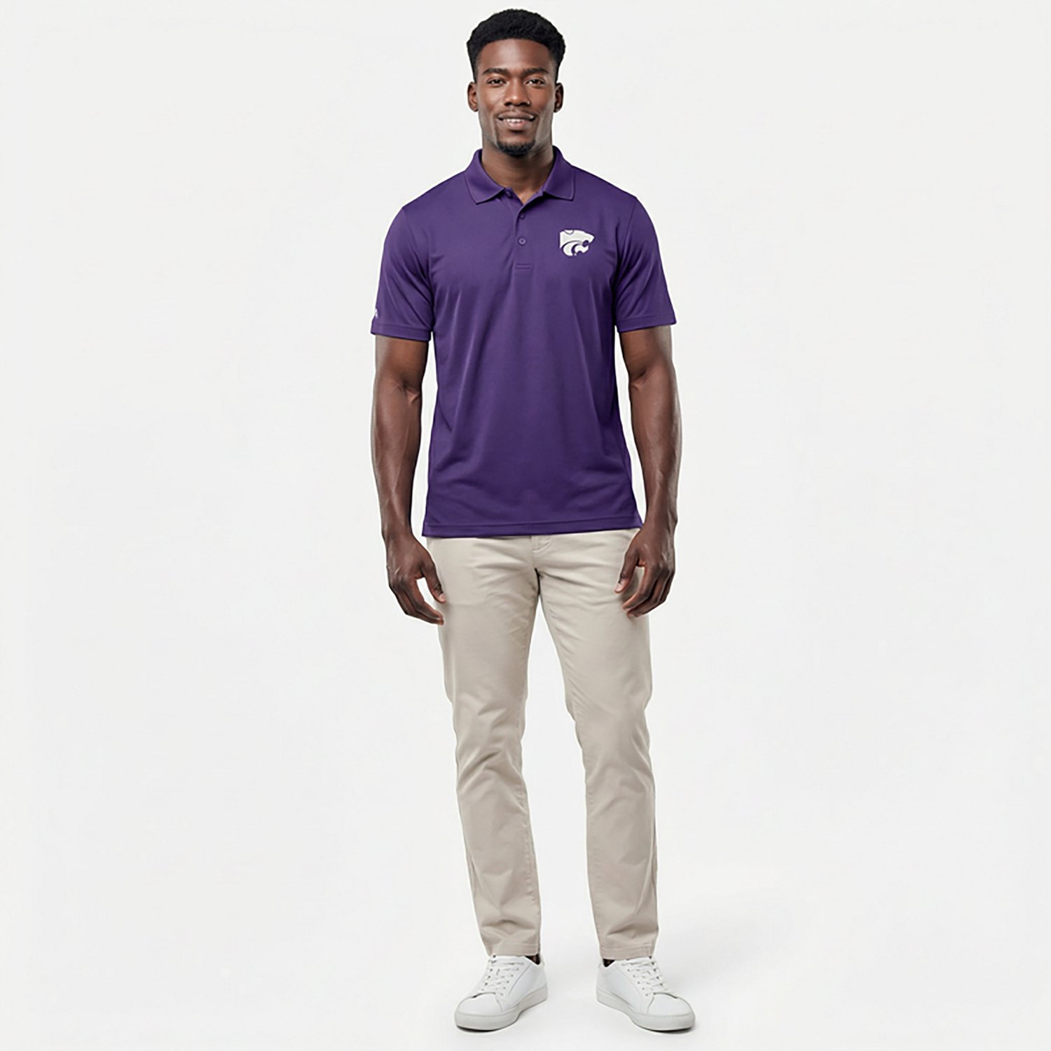 Antigua Men's Kansas State University Legacy Pique Polo Shirt - view number 2
