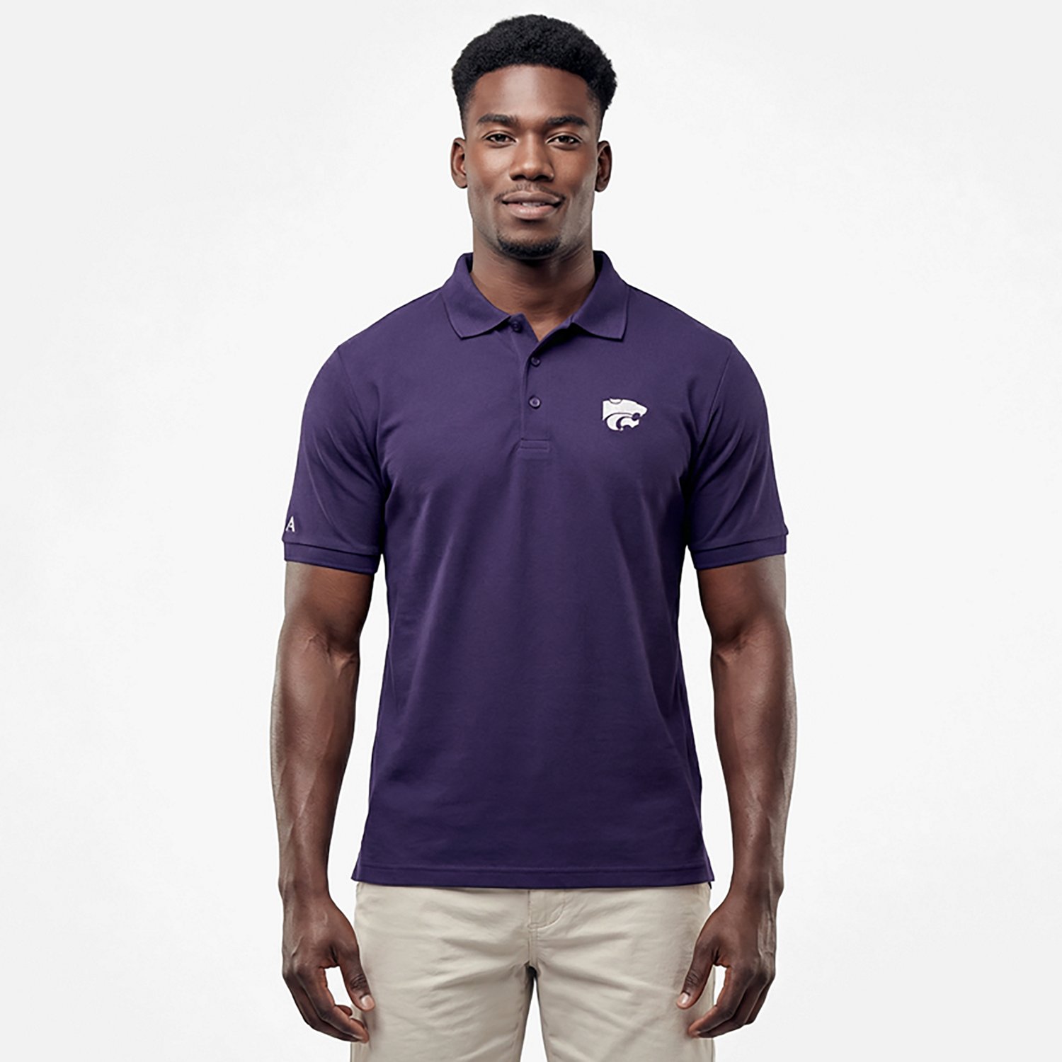 Antigua Men's Kansas State University Legacy Pique Polo Shirt - view number 3