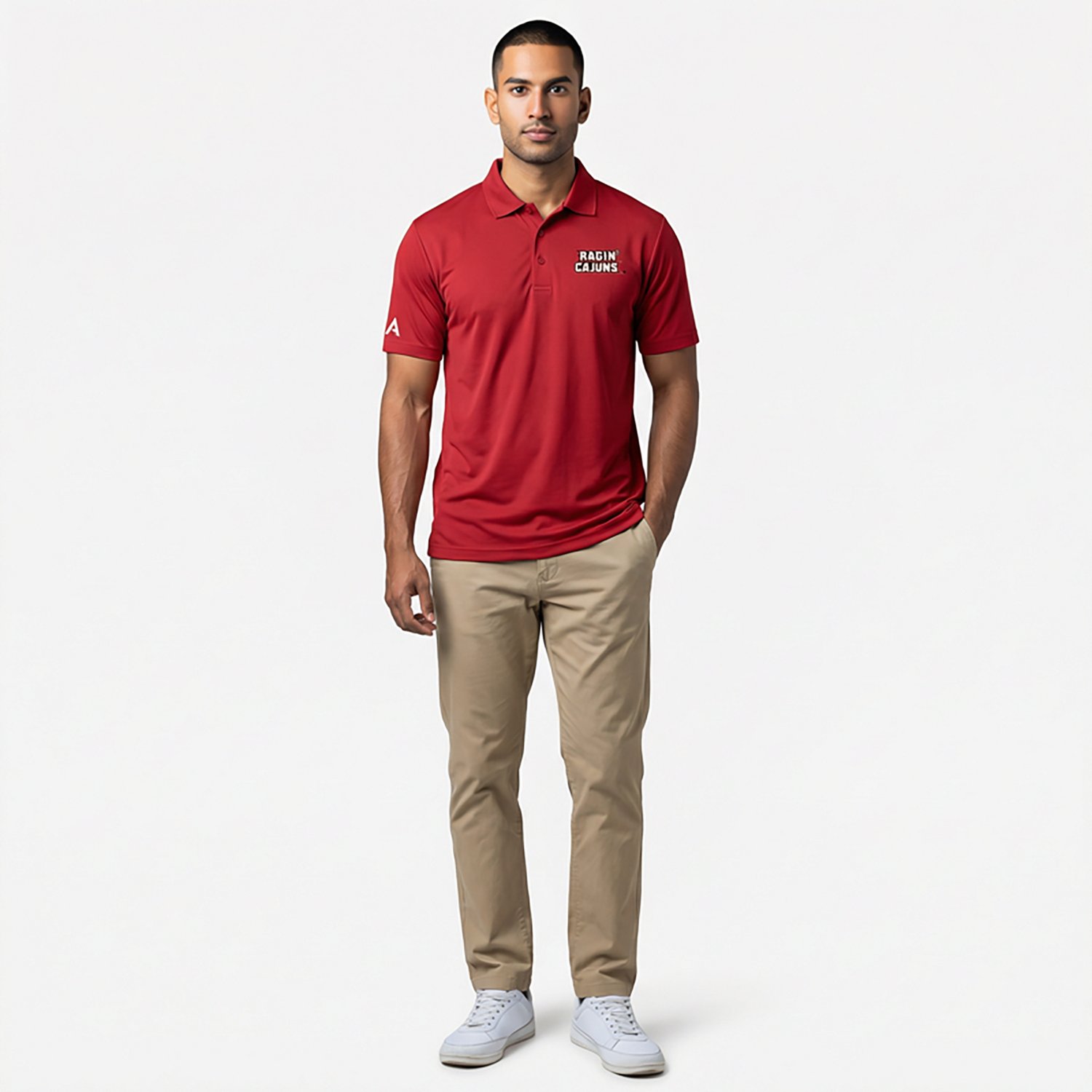 Antigua Men's University of Louisiana at Lafayette Legacy Pique Polo Shirt - view number 2