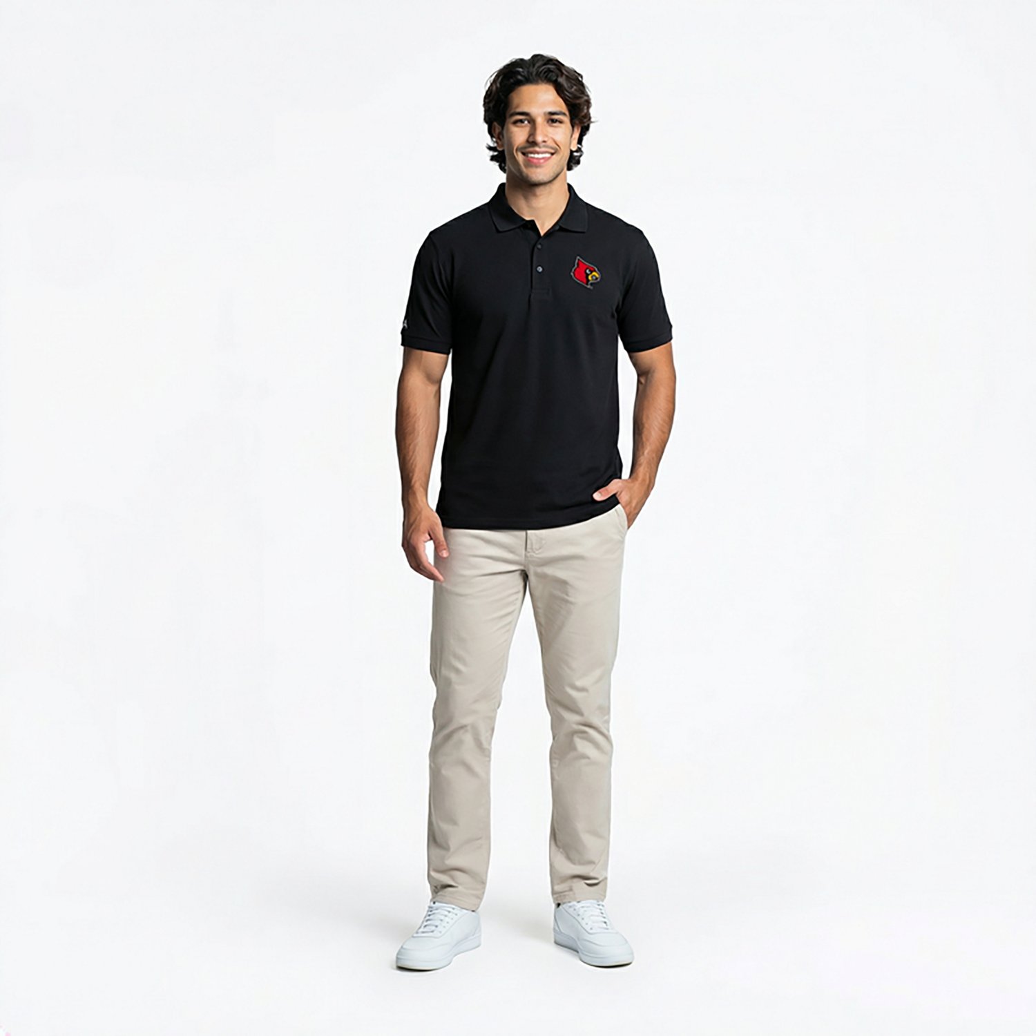 Antigua Men's University of Louisville Legacy Pique Polo Shirt - view number 2