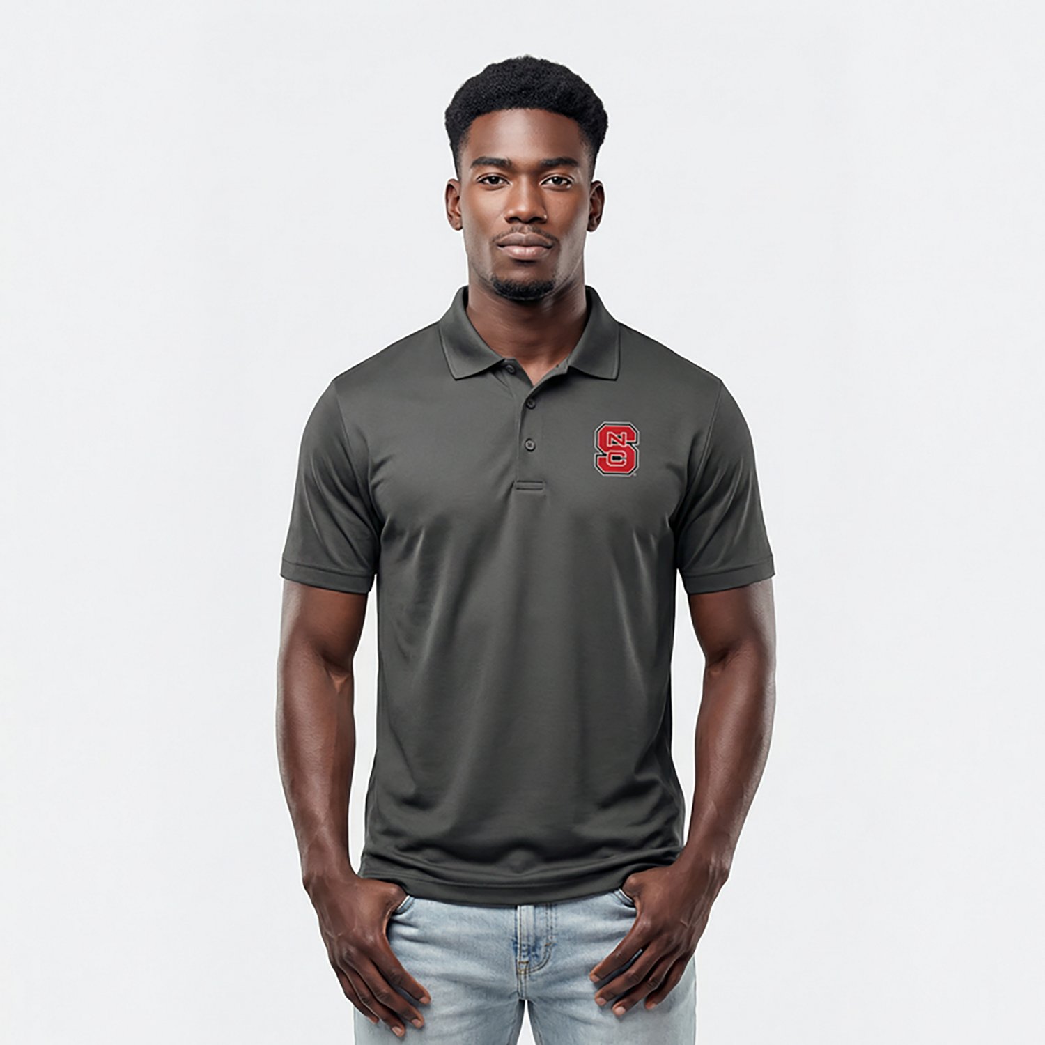 Antigua Men's North Carolina State University Legacy Pique Polo Shirt                                                            - view number 3