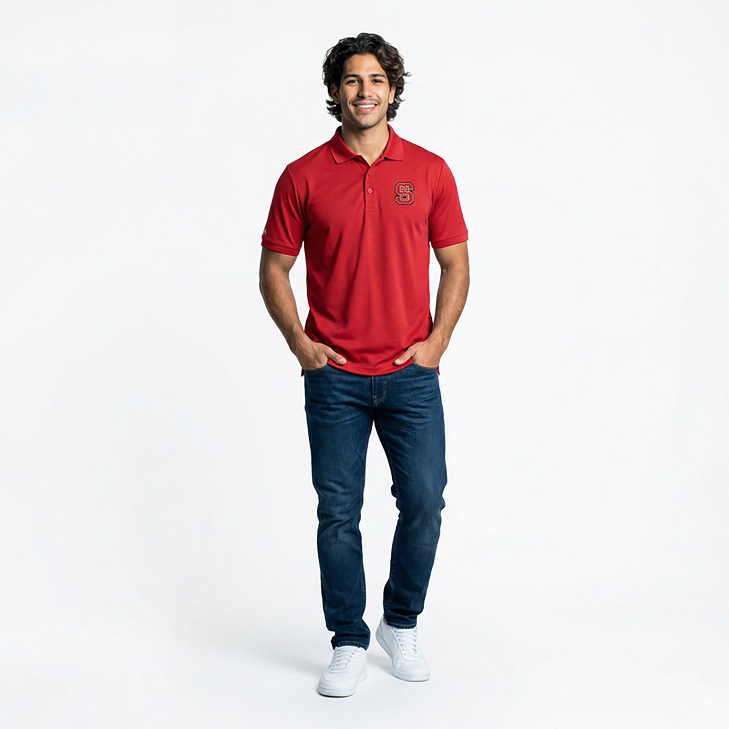 Antigua Men's North Carolina State University Legacy Pique Polo Shirt                                                            - view number 2