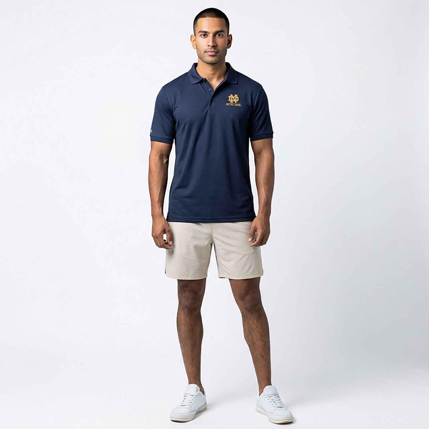 Antigua Men's University of Notre Dame Legacy Pique Polo Shirt - view number 2