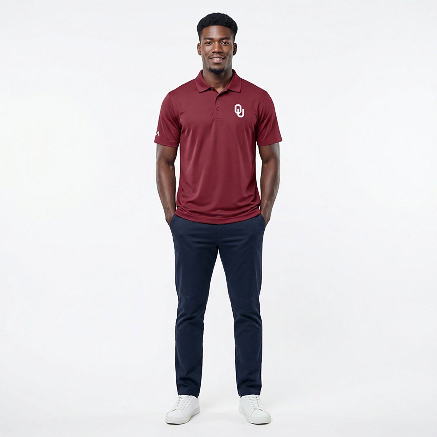 Antigua Men's University of Oklahoma Legacy Pique Polo Shirt - view number 2