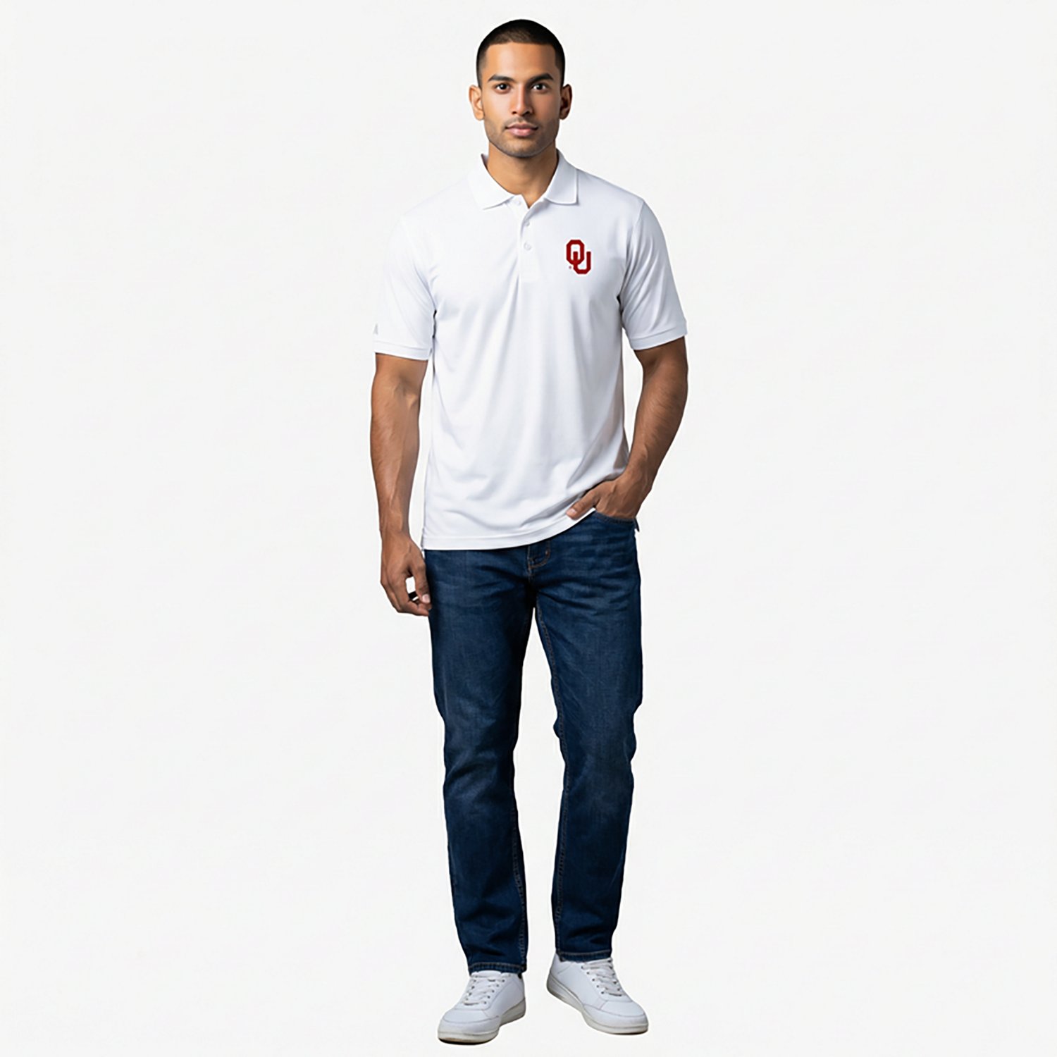 Antigua Men's University of Oklahoma Legacy Pique Polo Shirt - view number 2