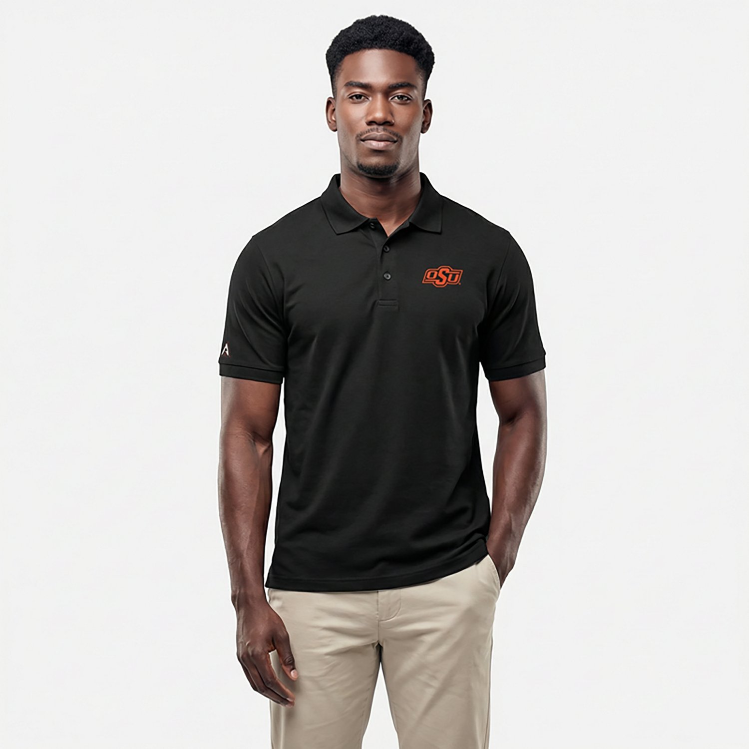 Antigua Men's Oklahoma State University Legacy Pique Polo Shirt - view number 3