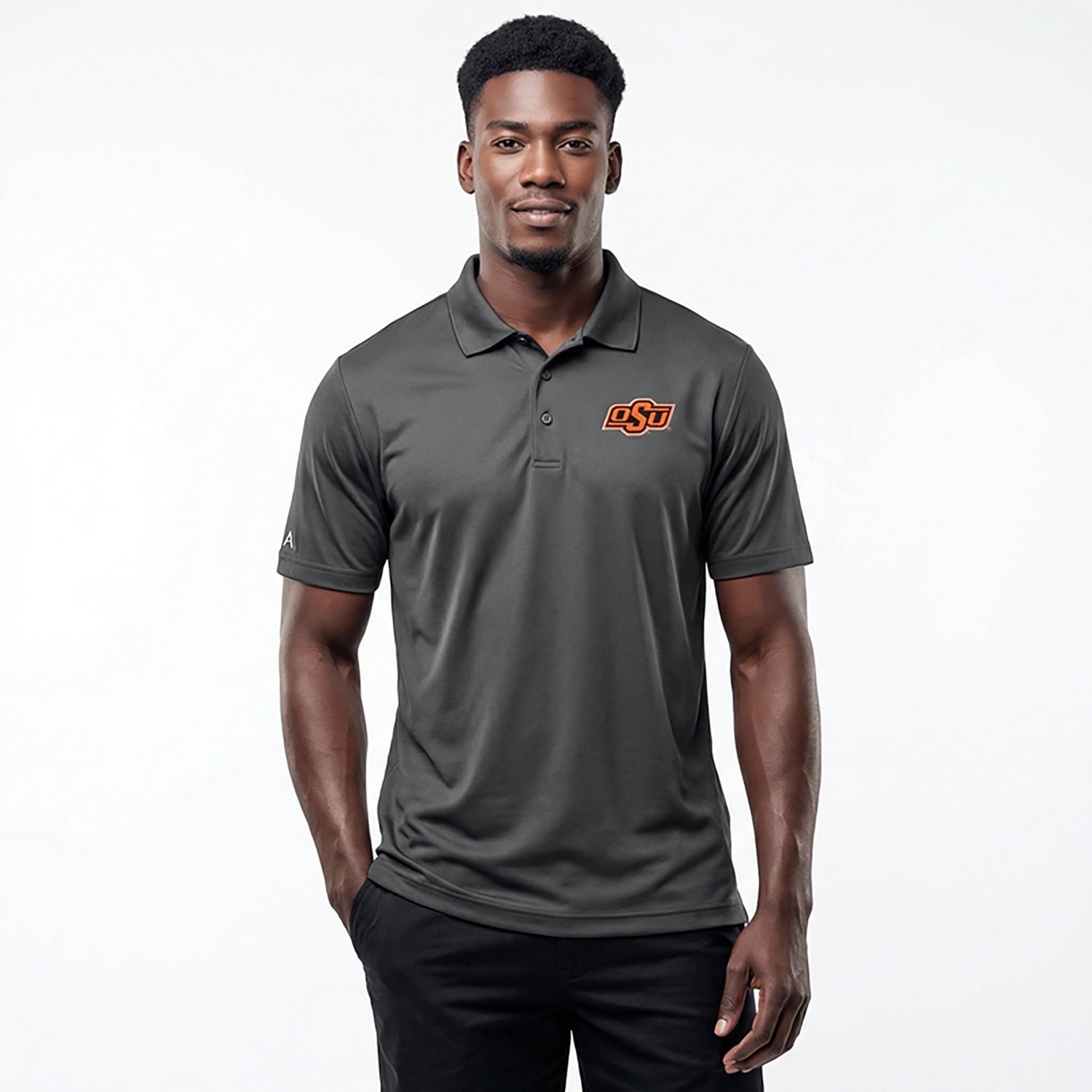 Antigua Men's Oklahoma State University Legacy Pique Polo Shirt - view number 3