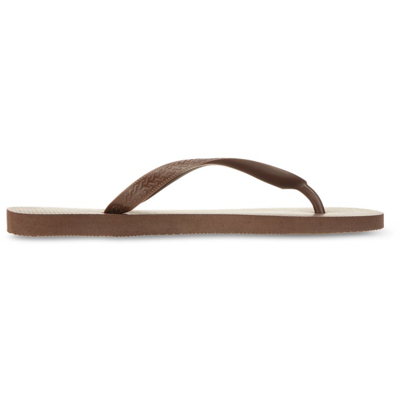 Havaianas Men's Top Round-Toe Flip-Flop Sandals - Brown