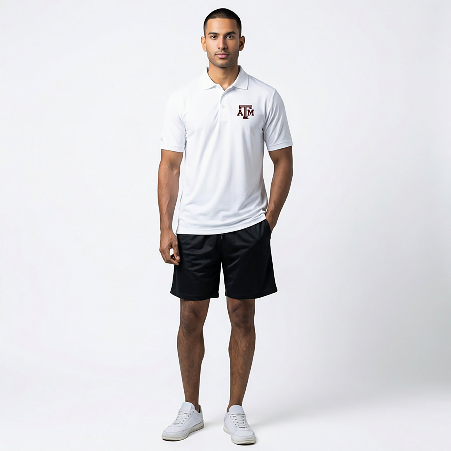 Antigua Men's Texas A&M University Legacy Pique Polo Shirt - view number 2