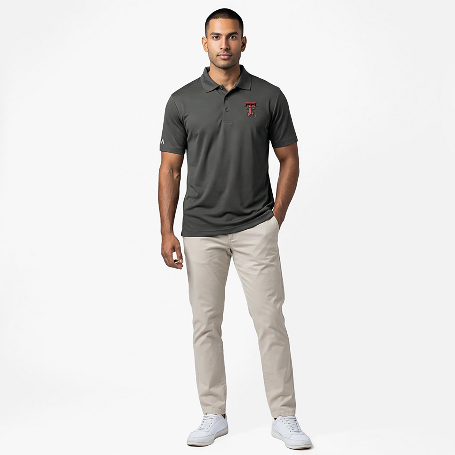 Antigua Men's Texas Tech University Legacy Pique Polo Shirt - view number 2